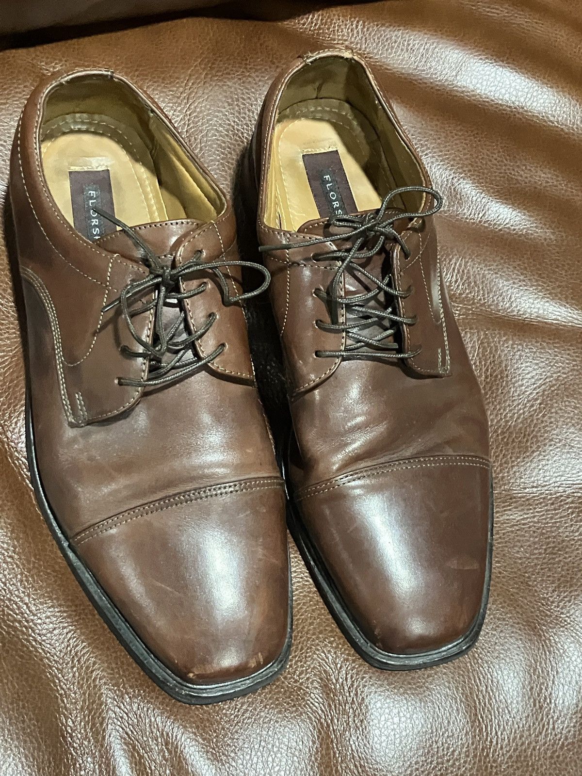 Florsheim Men’s shoes Florsheim Brown Size US 10.5 / EU 43-44 - 5 Thumbnail