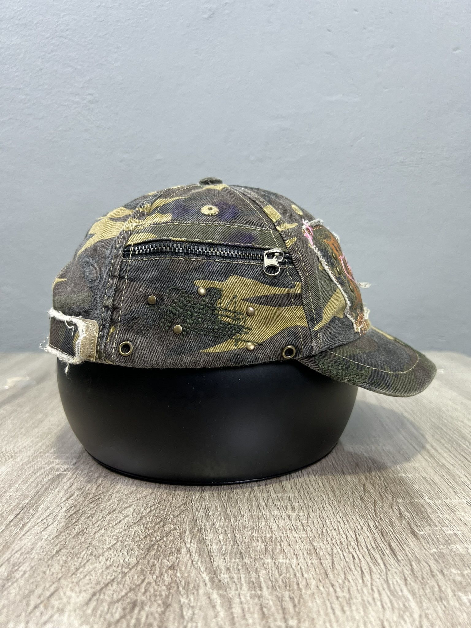 Quicksilver × Quiksilver Roxy Camo Ball Cap With Pockets #4 Size ONE SIZE - 3 Thumbnail