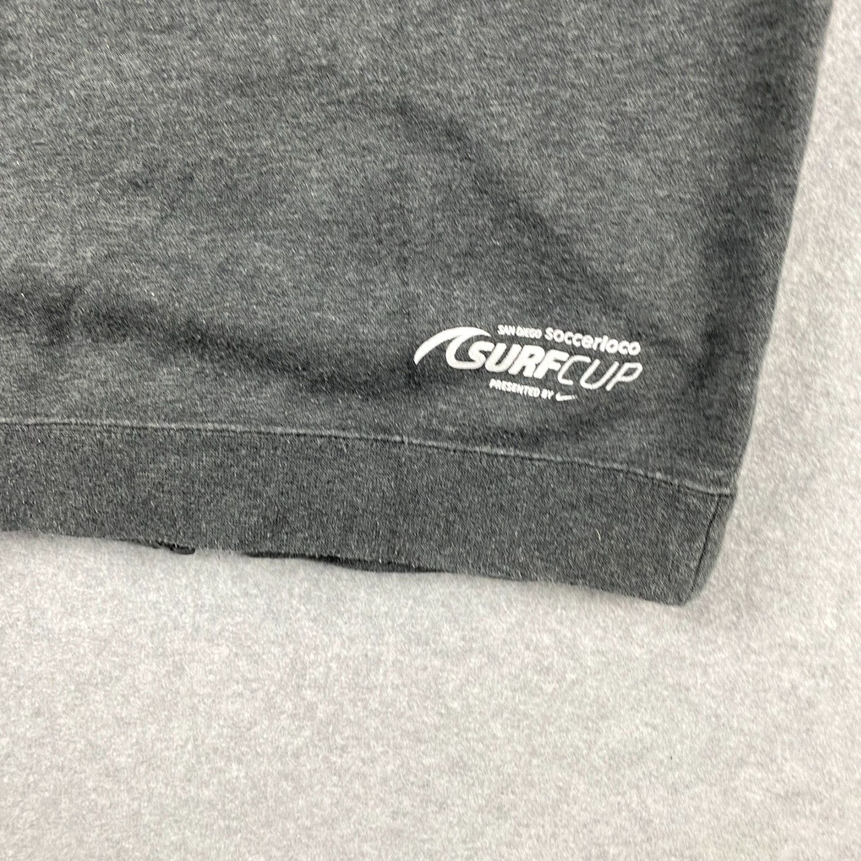 Nike Nike Hoodie Mens Small Gray San Diego Surf Cup Fleece Embroidered Logo Full Zip Size US S / EU 44-46 / 1 - 6 Thumbnail