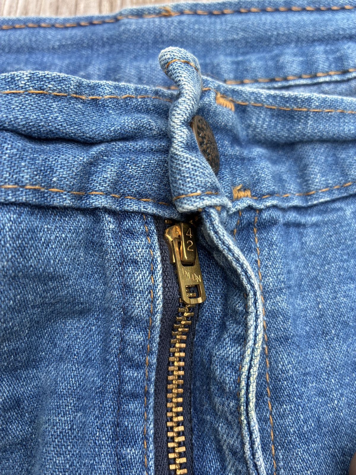 Vintage Vintage 70s Touché Blue Jeans Straight Leg Made in USA Size US 34 / EU 50 - 8 Thumbnail