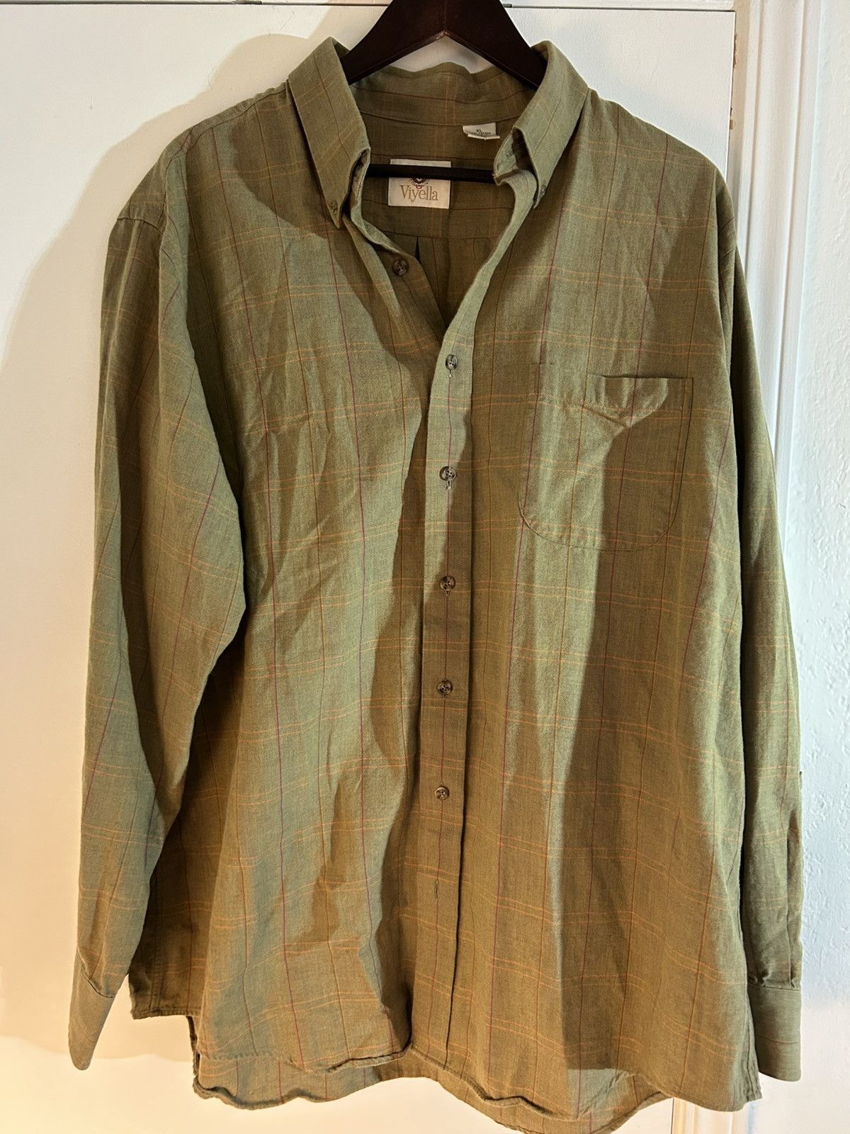 Vintage × Viyella Viyella blend luxury shirt Size US XL / EU 56 / 4 - 1 Thumbnail