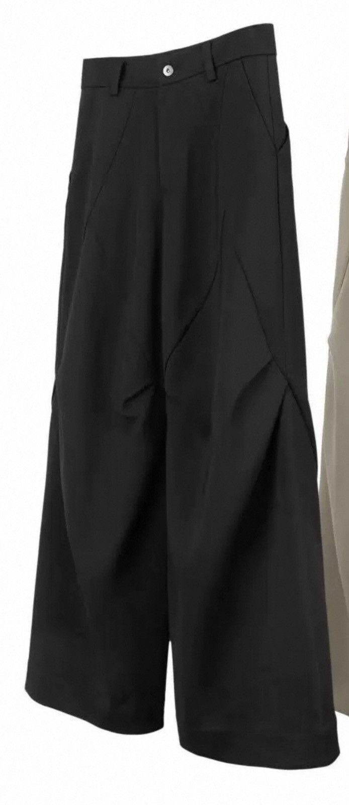 Japanese Brand Pleated Pants Size US 33 - 3 Thumbnail