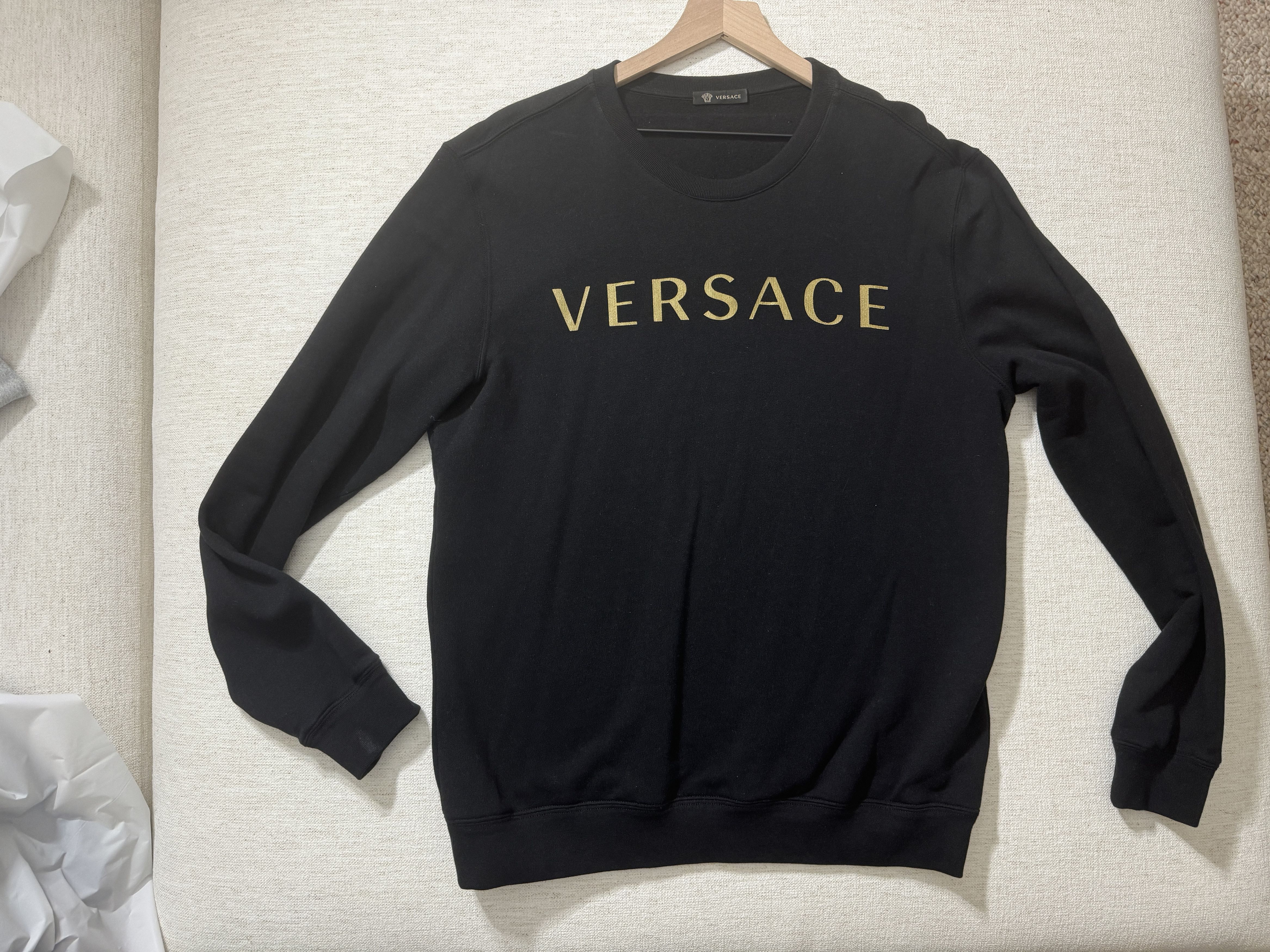 Versace Versace Crewneck Sweater Size US L / EU 52-54 / 3 - 1 Thumbnail
