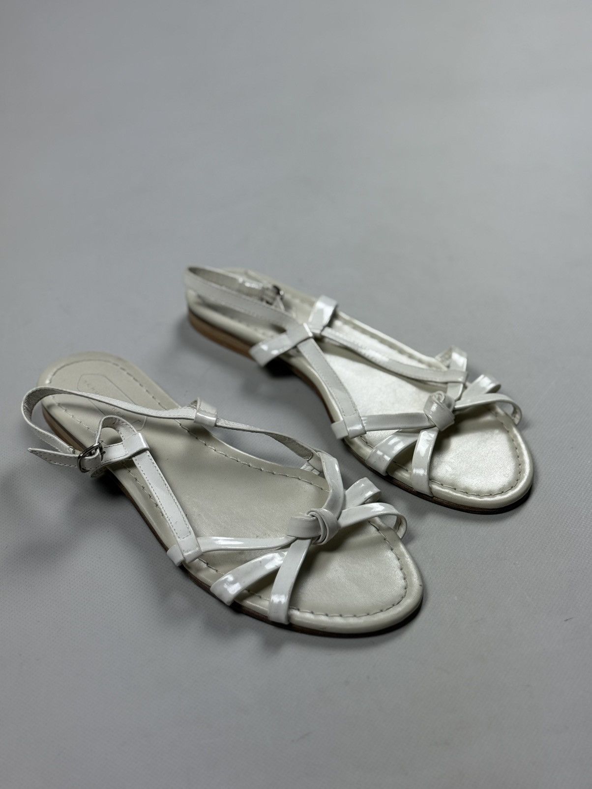 DOROTHEE SCHUMACHER Schumacher Ladies Leather Strappy Flats Sandals Size 40 Size US 10 / IT 40 - 2 Thumbnail