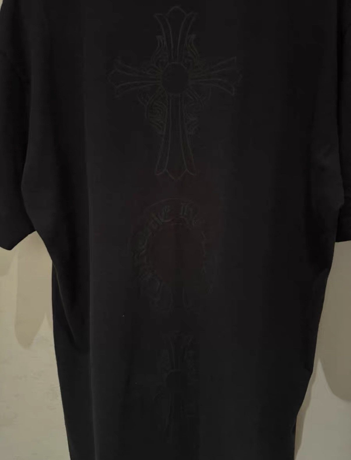 Chrome Hearts Chrome Hearts Sanskrit Cross Subtle Print Short Sleeve Tee Size US L / EU 52-54 / 3 - 3 Thumbnail