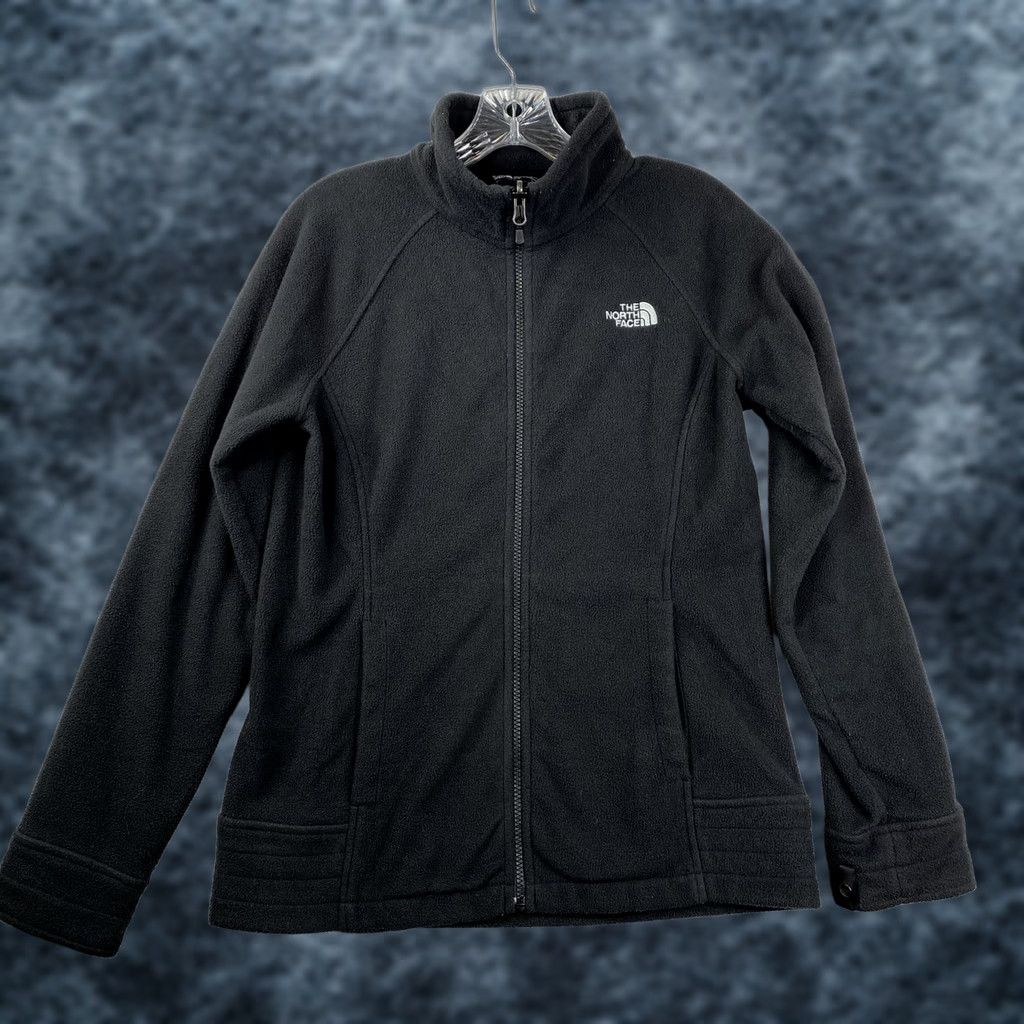 The North Face The North Face Jacket Womens M Black Fleece Full Zip Warm Winter Sweatshirt Size M / US 6-8 / IT 42-44 - 1 Thumbnail