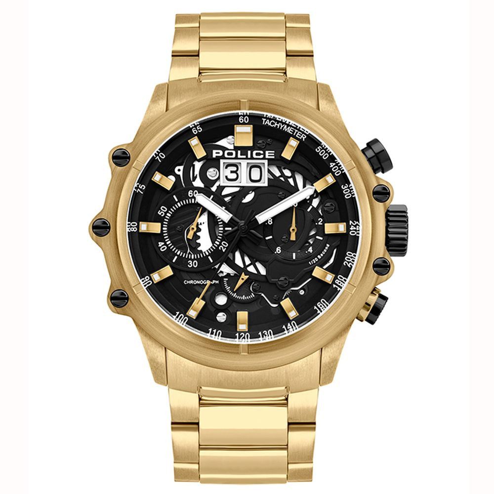 Police Police Gold Men Watch | Grailed