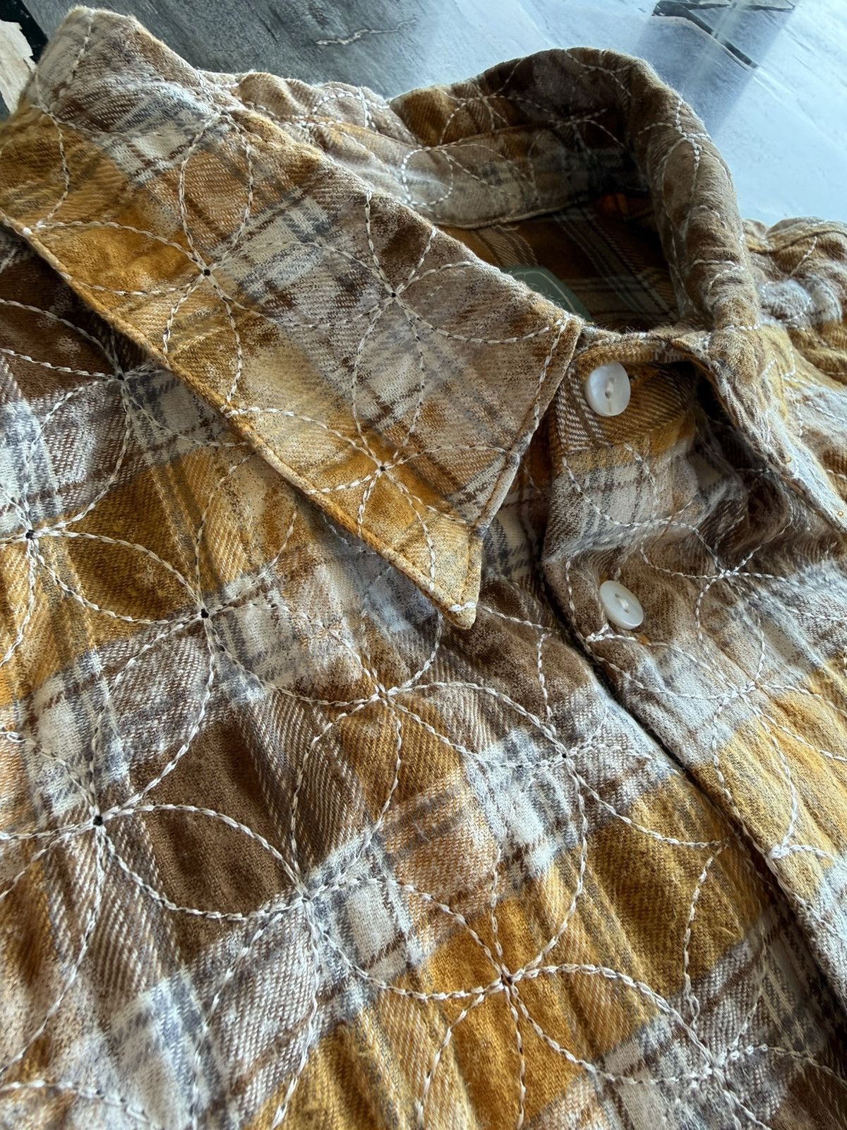 Brigade Brigade USA Sashiko Quilted Flannel Size US XL / EU 56 / 4 - 5 Thumbnail