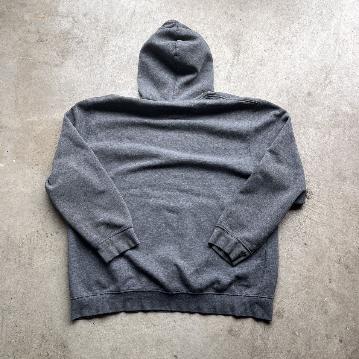 Nike Vintage Y2K Nike Gray Pullover Hoodie Size US XL / EU 56 / 4 - 3 Thumbnail