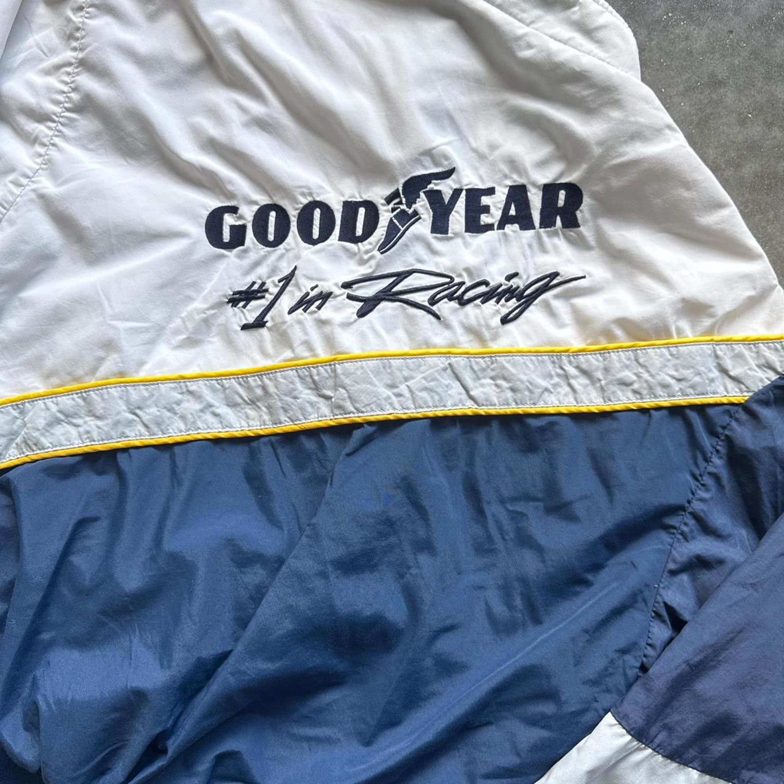 Other Good Year 90’s Two Tone Full Zip Up Windbreaker Jacket Size US L / EU 52-54 / 3 - 7 Thumbnail
