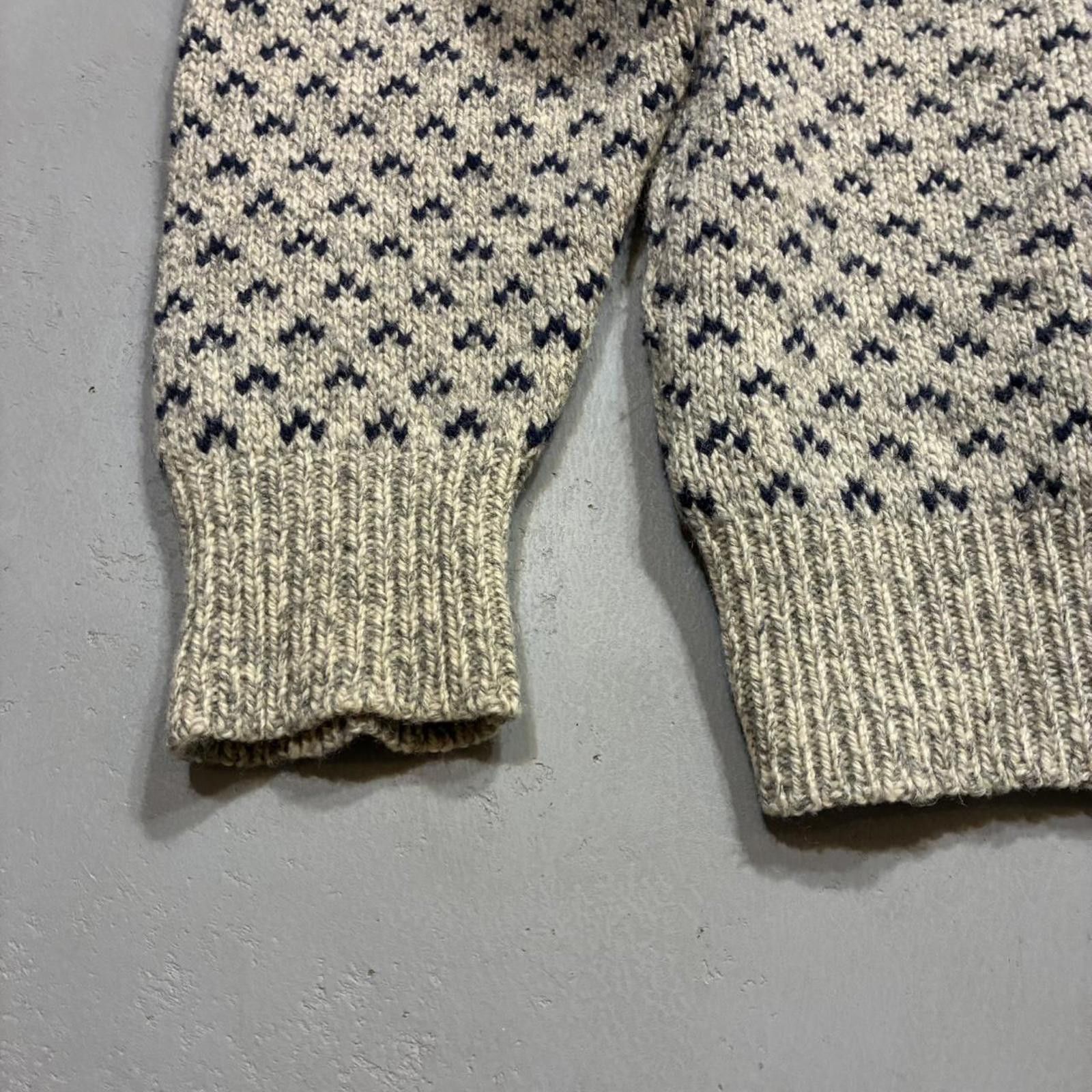 American Eagle Outfitters Vintage 1980's American Eagle Knit Wool Fishermans Sweater Size US L / EU 52-54 / 3 - 4 Thumbnail