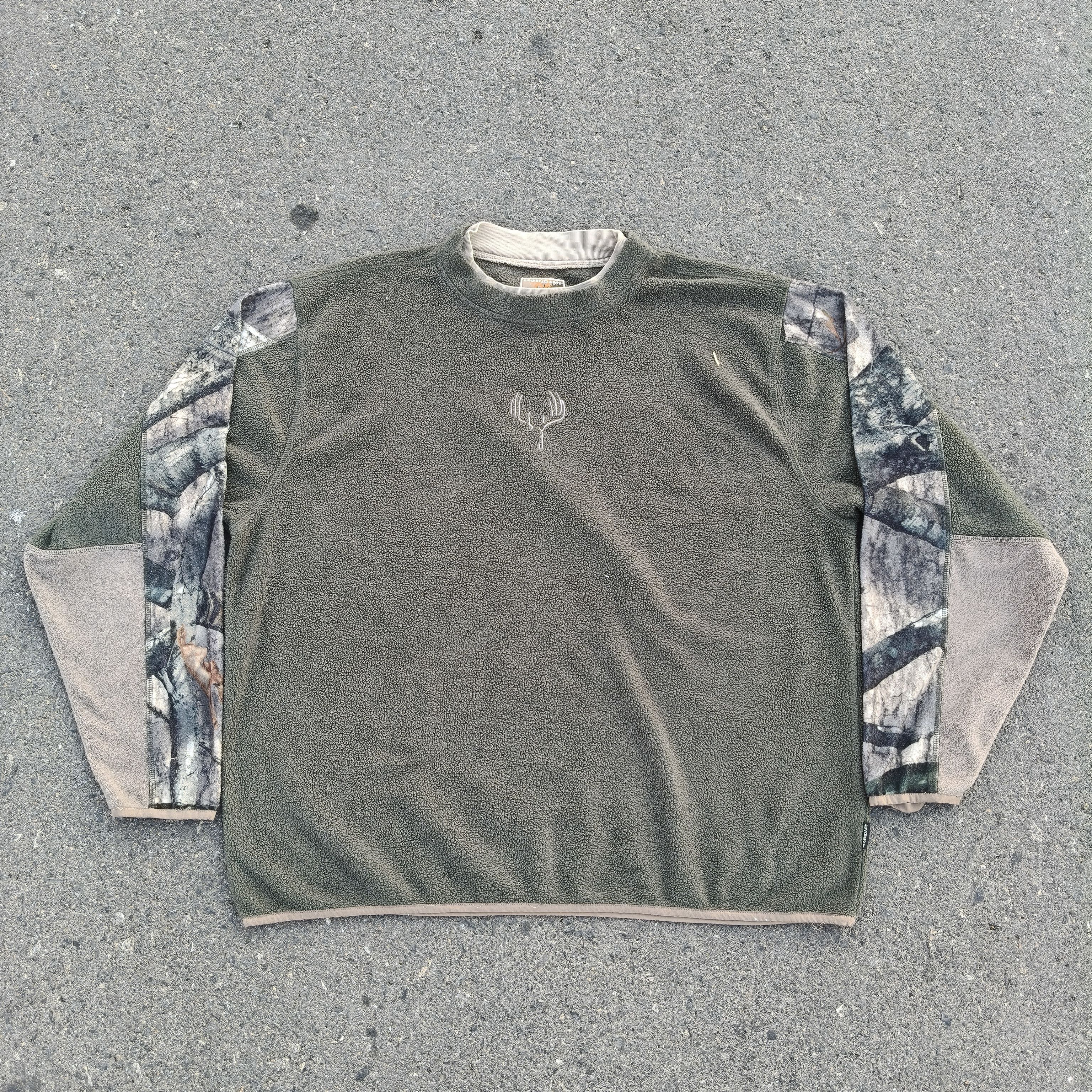 Realtree Legendary Realtree Fleece Camo Sleeve Pullover Size US XL / EU 56 / 4 - 1 Thumbnail