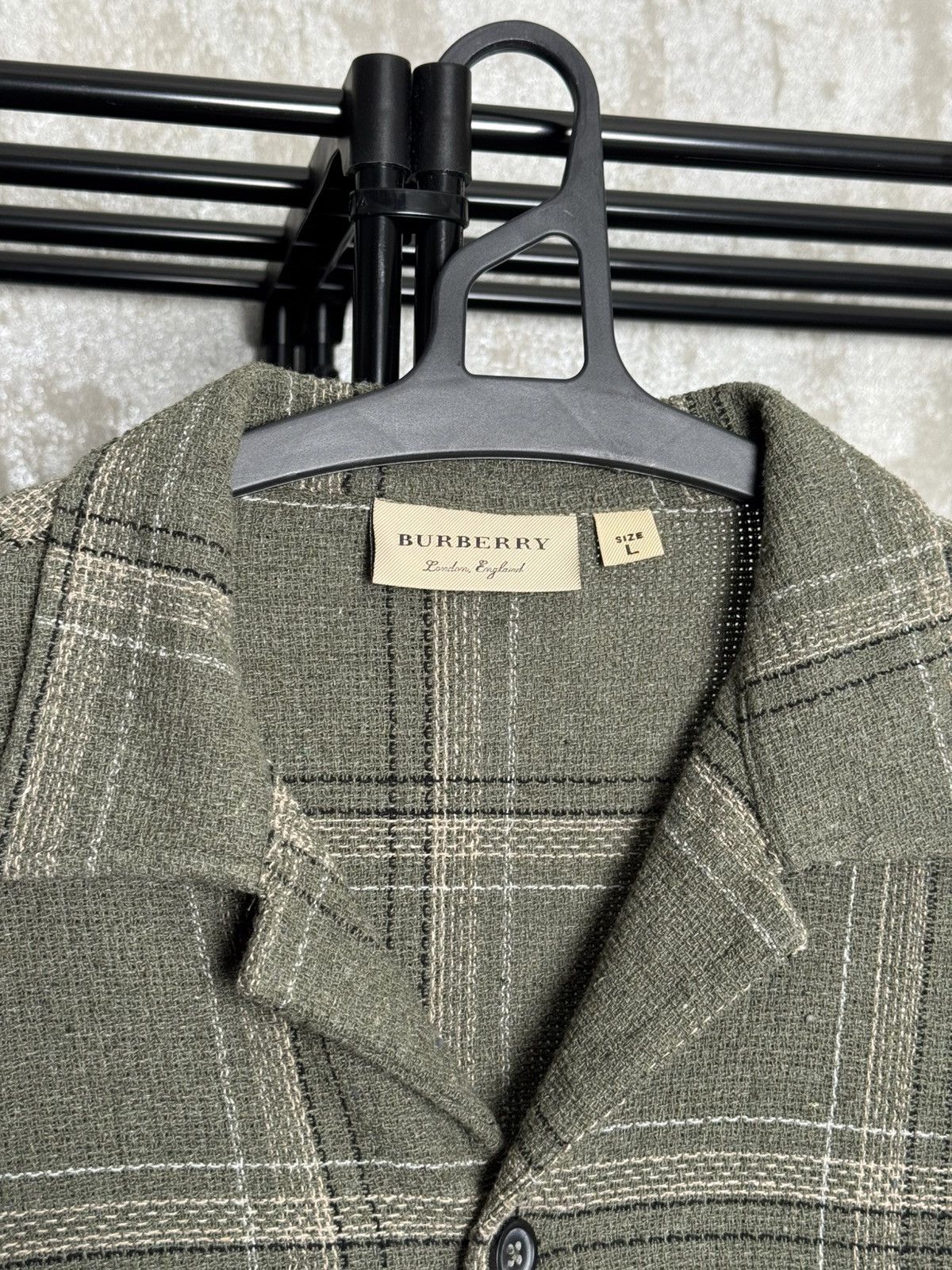 Burberry Vintage rare Burberry Shirt Size US L / EU 52-54 / 3 - 3 Thumbnail