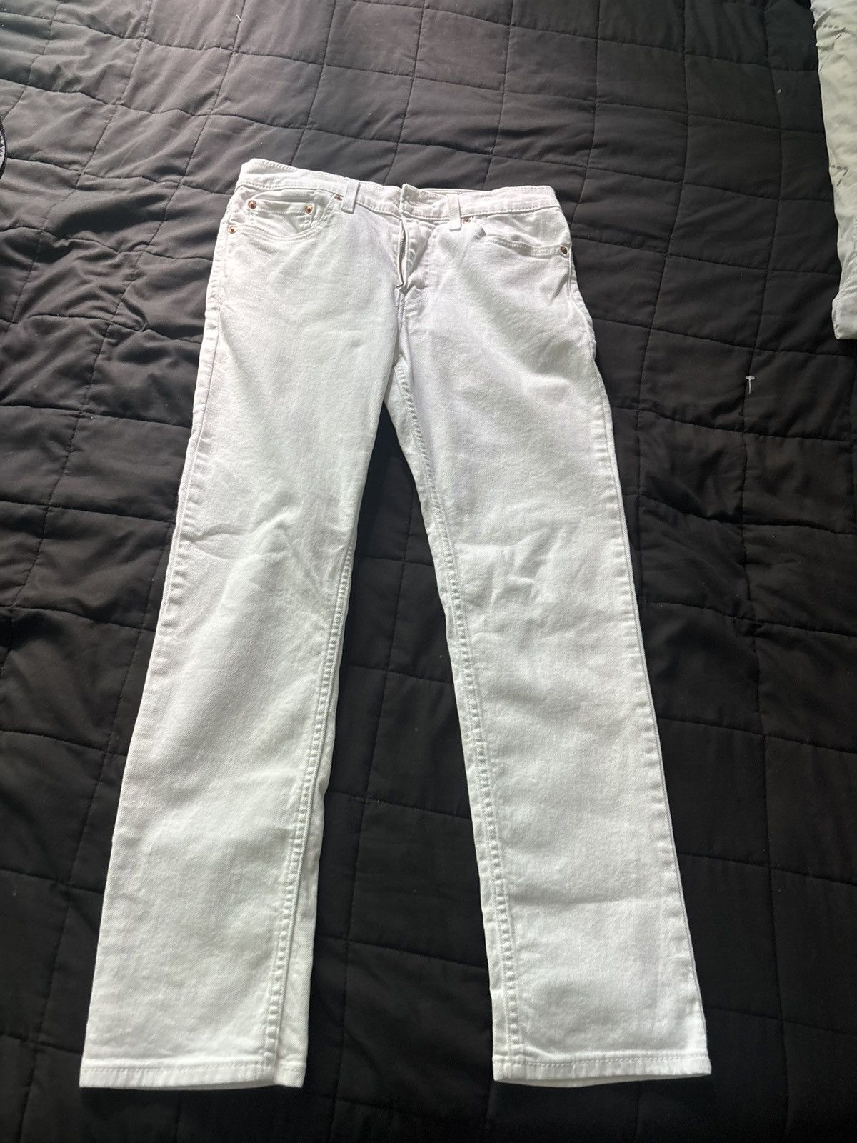 Levis White Skinny Jeans