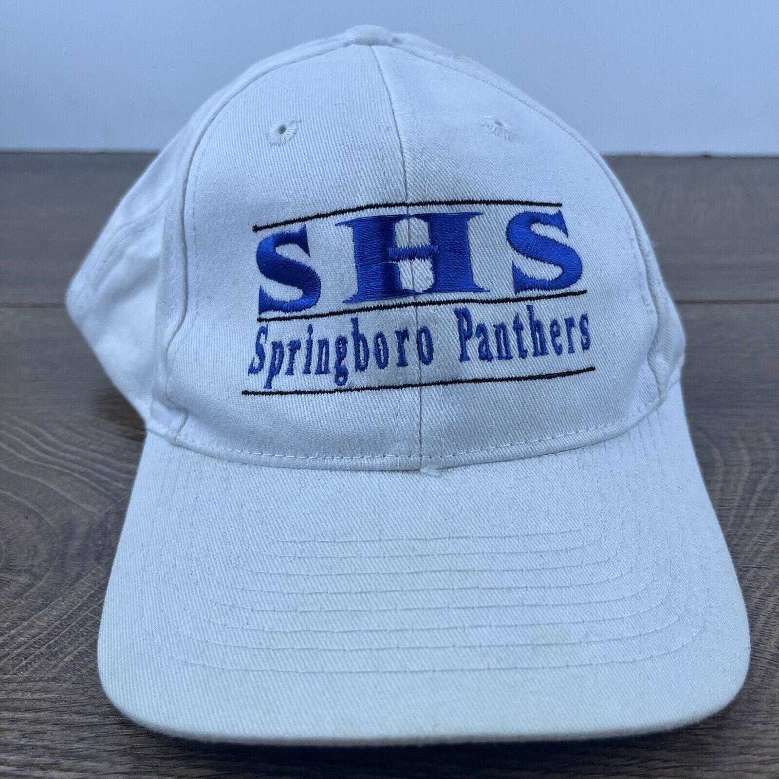 Other Springboro Panthers Hat SHS Panther White Cap Hat Adjustable Size ONE SIZE - 2 Thumbnail