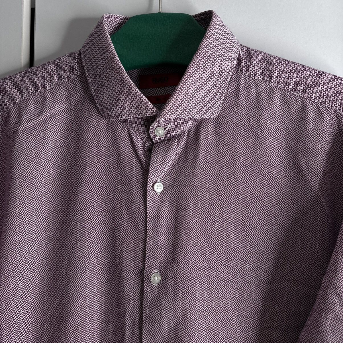 Hugo Boss Hugo Boss Shirt Luxury Size US S / EU 44-46 / 1 - 2 Thumbnail