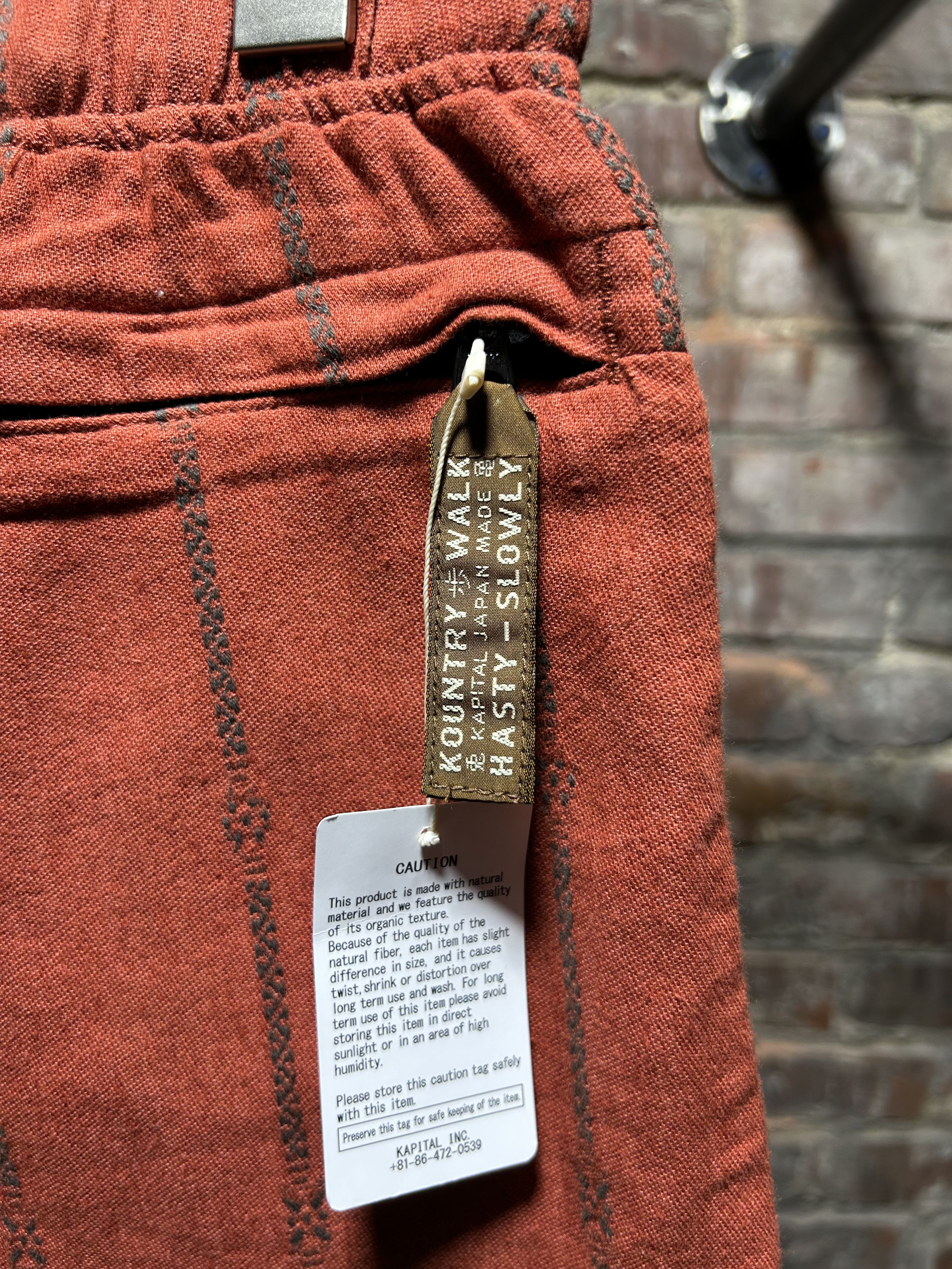 Kapital Kapital Linen Nukes Shorts Size US 30 / EU 46 - 3 Thumbnail