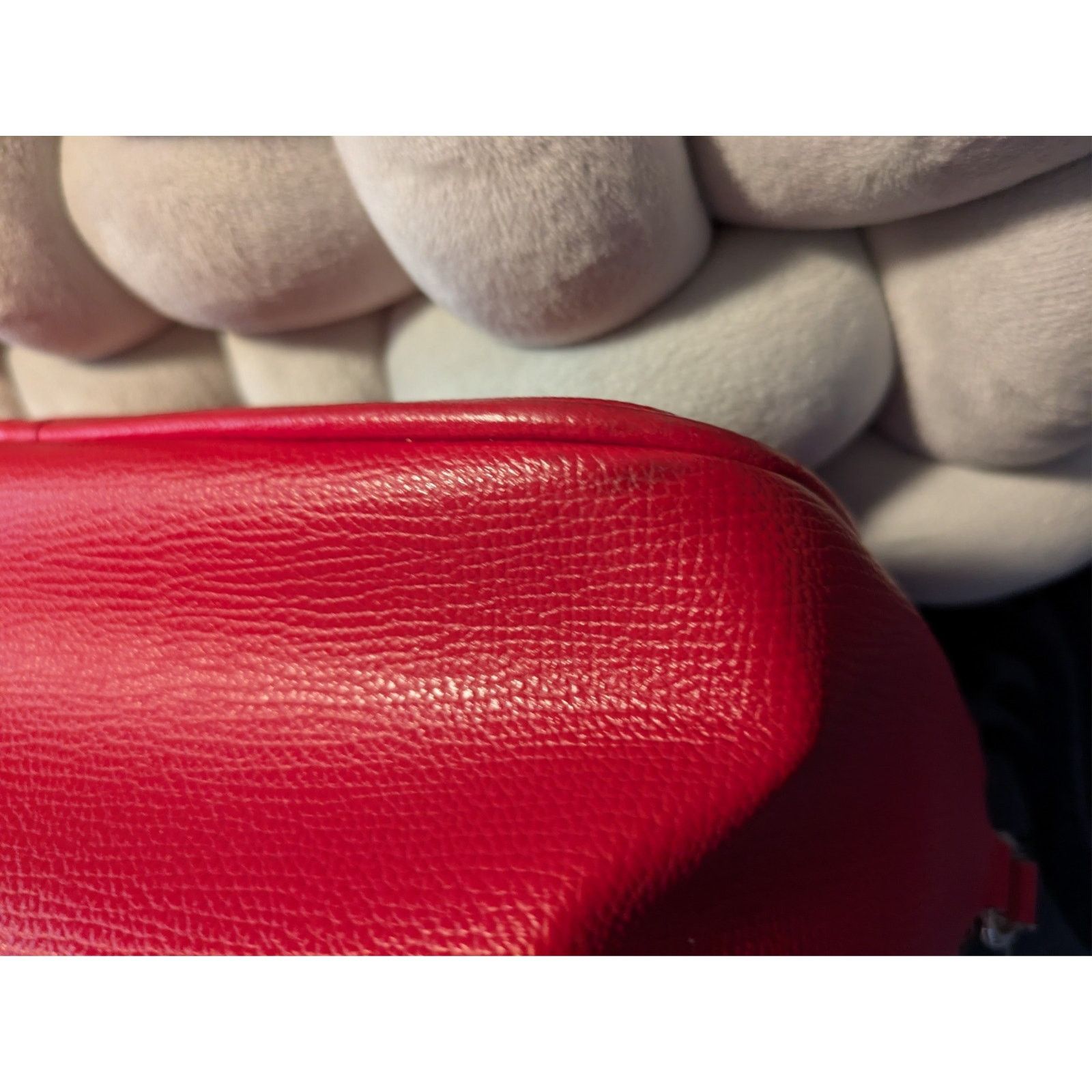 Karl Lagerfeld Karl Lagerfeld PARIS Leather Maybelle Red Crossbody Size ONE SIZE - 4 Thumbnail