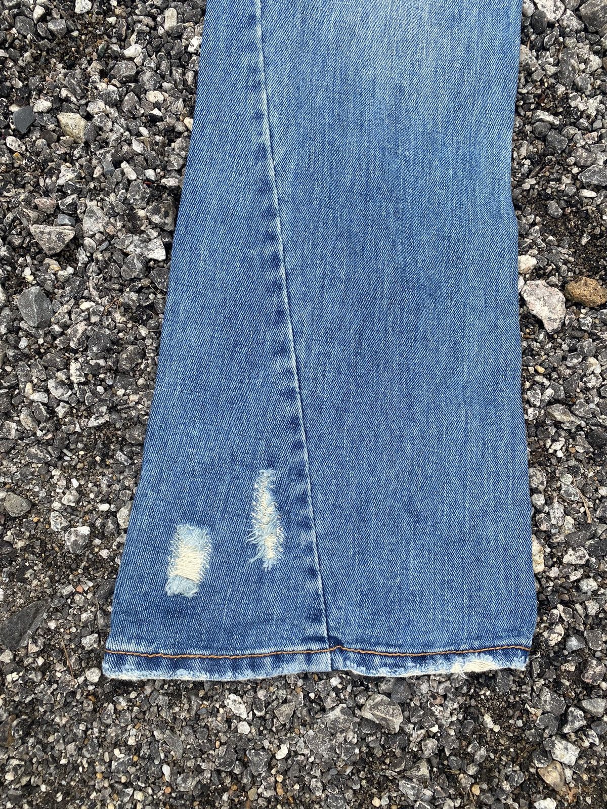 Japanese Brand Nylus Flared Distressed Size US 32 / EU 48 - 5 Thumbnail