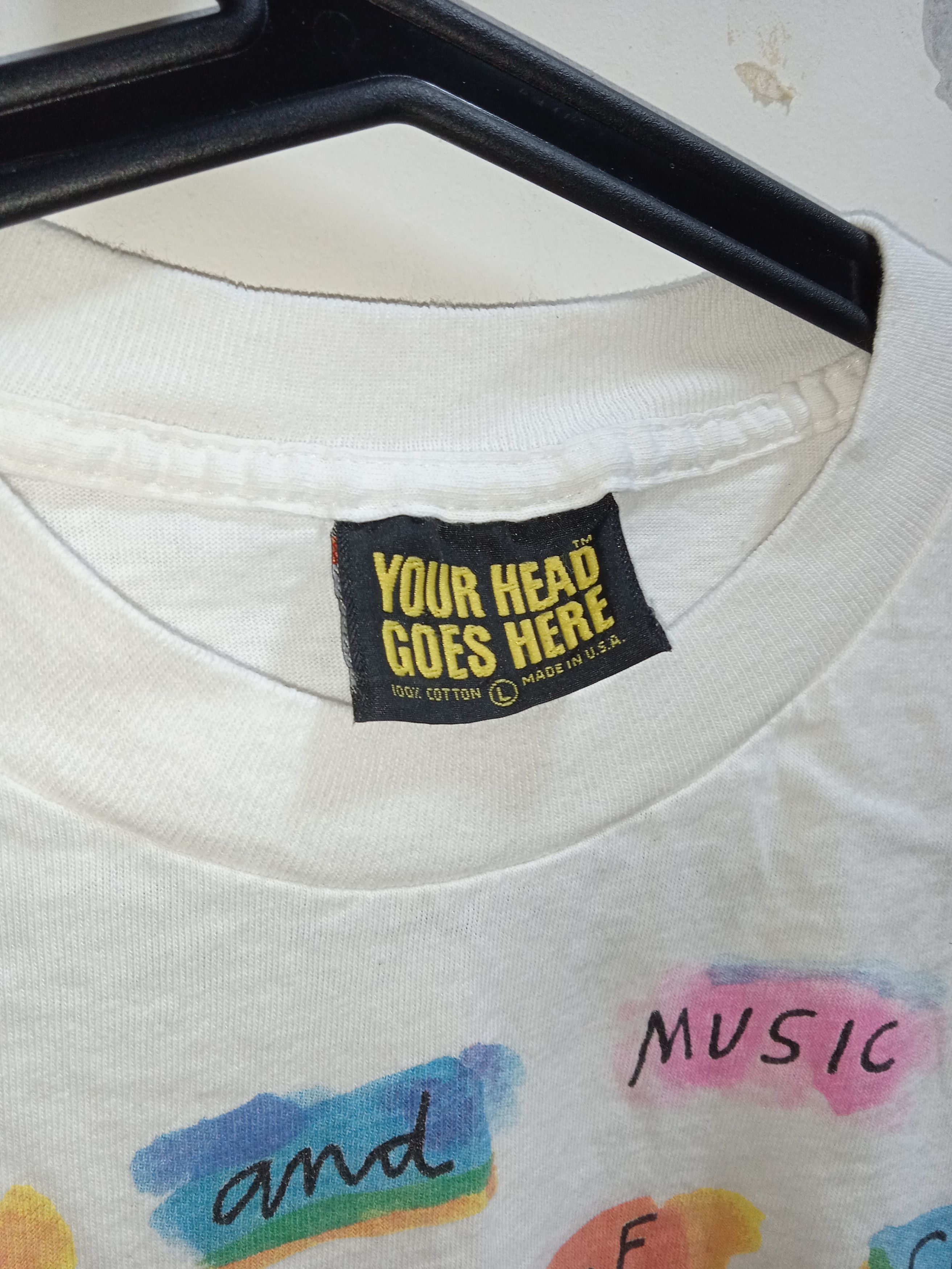 Other × Vintage Vintage 90s Fred Babb what is art T Shirt Size US L / EU 52-54 / 3 - 2 Thumbnail