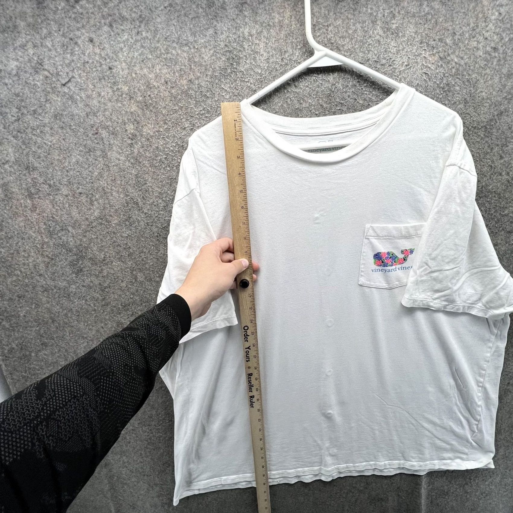 Vineyard Vines Vineyard Vines Shirt Mens 2XL White Floral Whale Pocket Tee Tagless Casual Shirt Size US XXL / EU 58 / 5 - 5 Thumbnail