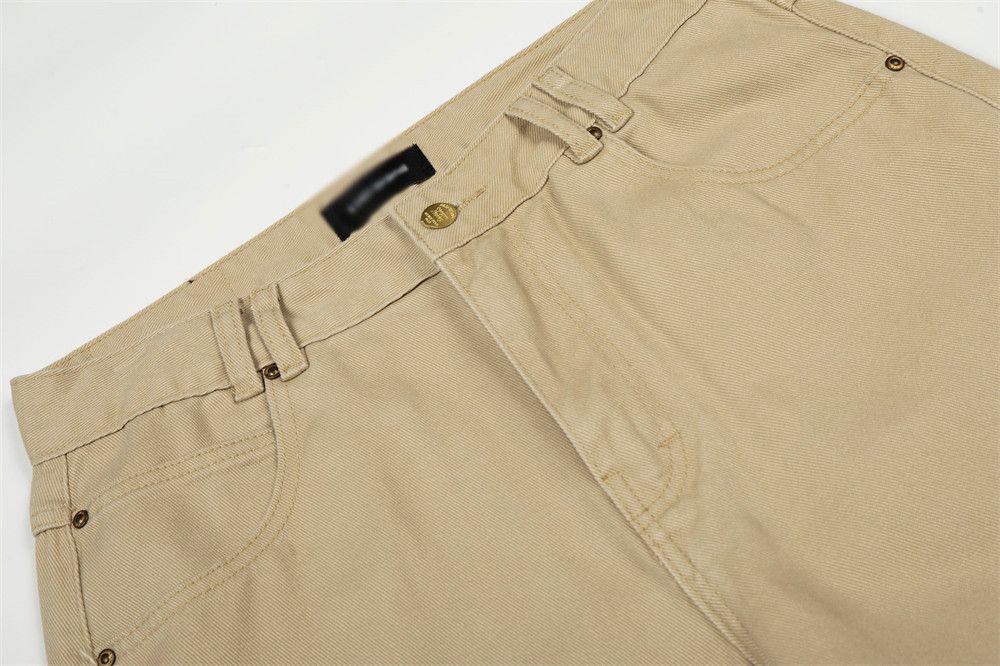 Jean American retro men's loose casual cleanfit straight jeans Size US 32 / EU 48 - 3 Thumbnail