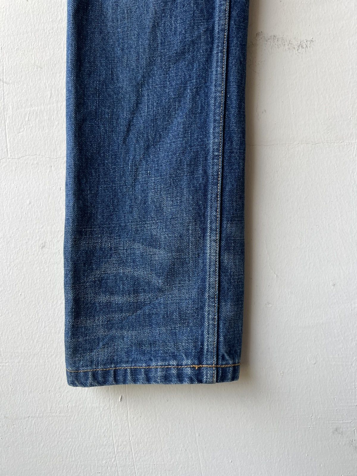 A.P.C. Vintage A.P.C. Aging Mud Faded Denim Selvedge Jeans Size US 29 - 13 Thumbnail