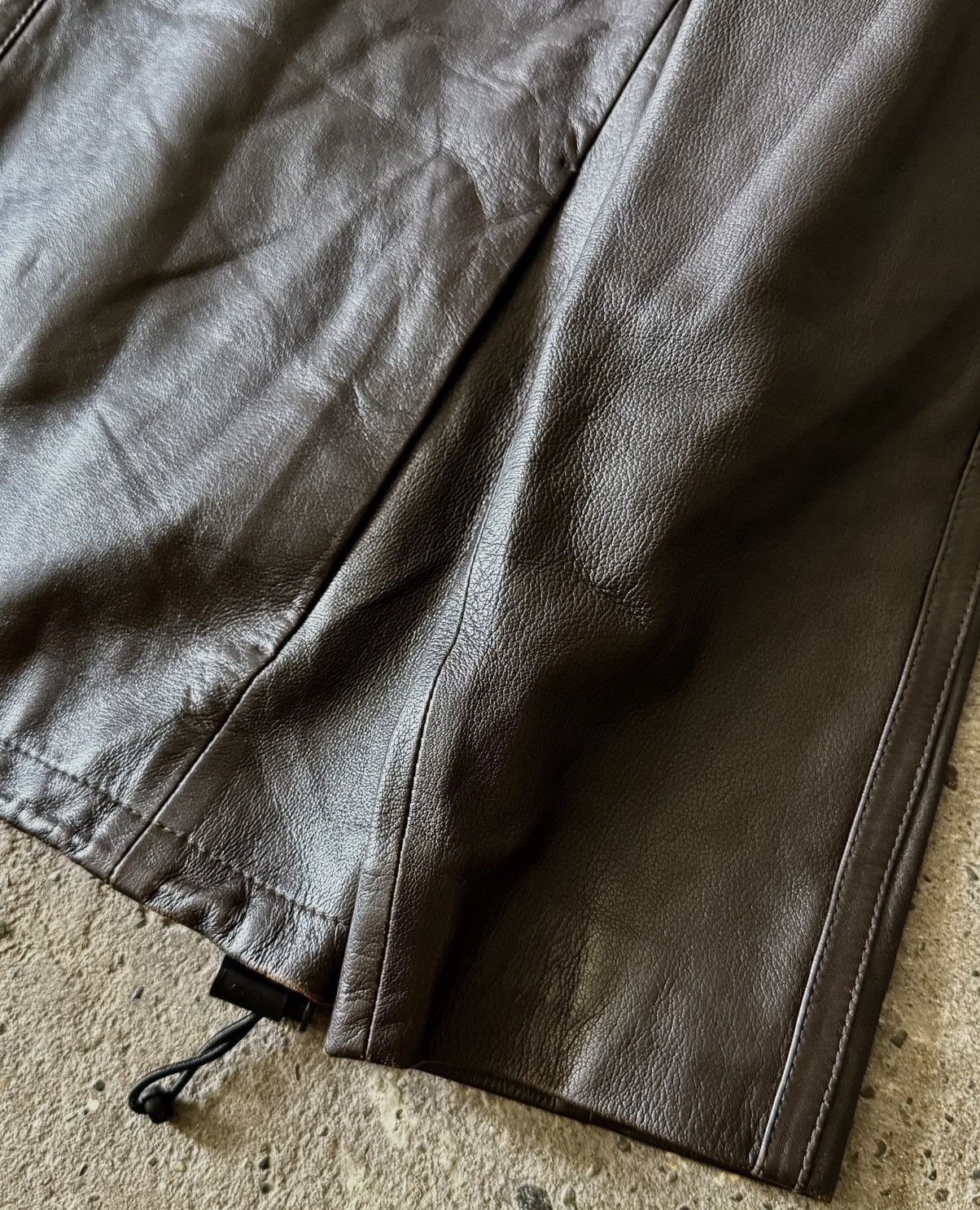 Balenciaga Balenciaga - 1997 -Nicolas Ghesquière -Zip Up Leather Jacket Size US M / EU 48-50 / 2 - 3 Thumbnail