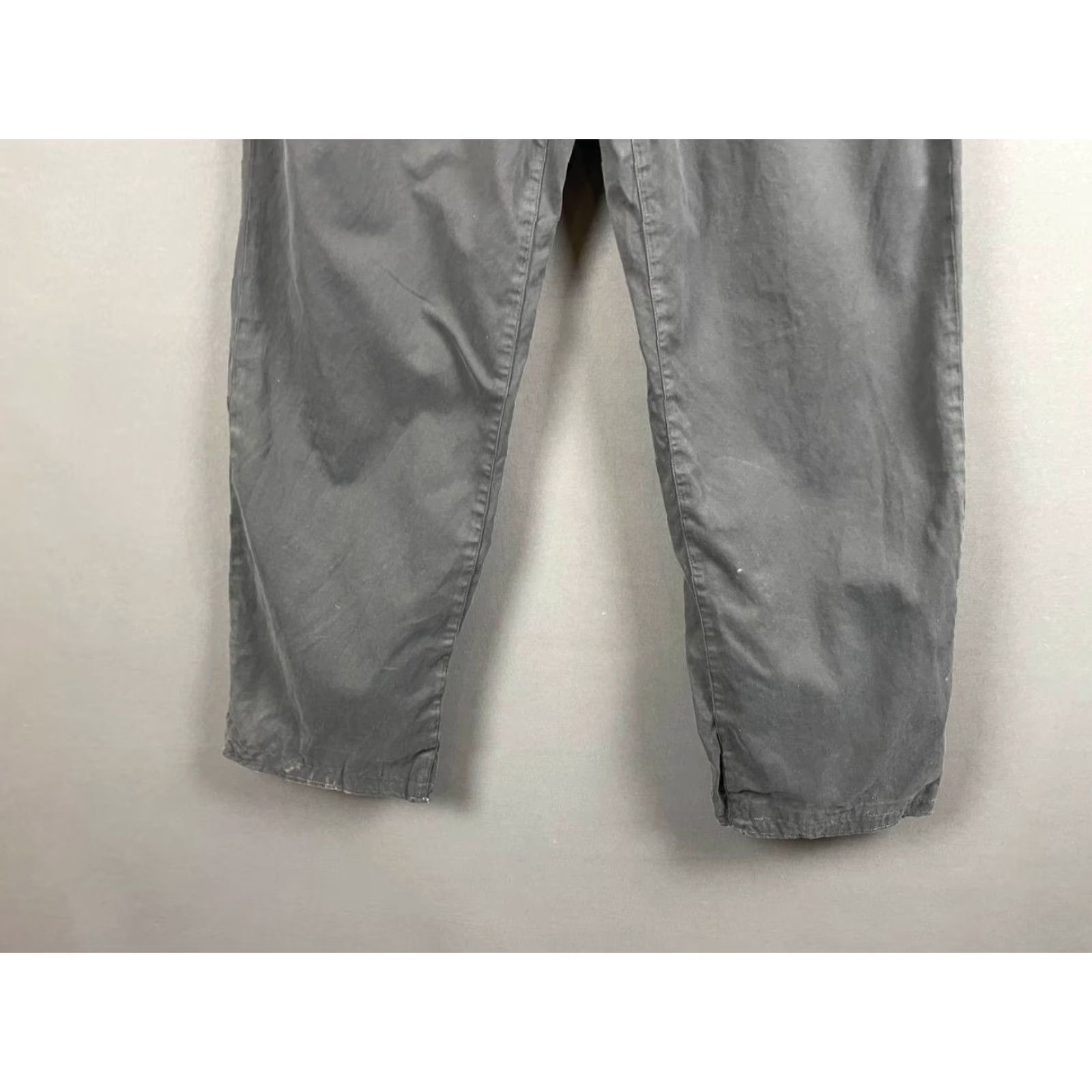Margaret Howell Margaret Howell Pants Men Casual Gray Cotton Flared Leg L Size Regular Waist 33 Inseam 28 Modern Classic Belt Loop Front Flat Front Size US 33 - 4 Thumbnail