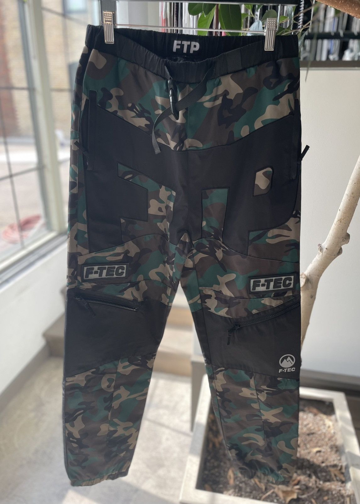 FTC FTP F-TECH Camo Pants Size US 30 / EU 46 - 1 Thumbnail