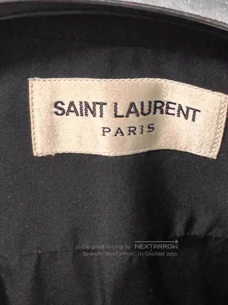 Saint Laurent Paris SAINT LAURENT Classic Poplin Shirt. Size US M / EU 48-50 / 2 - 2 Thumbnail