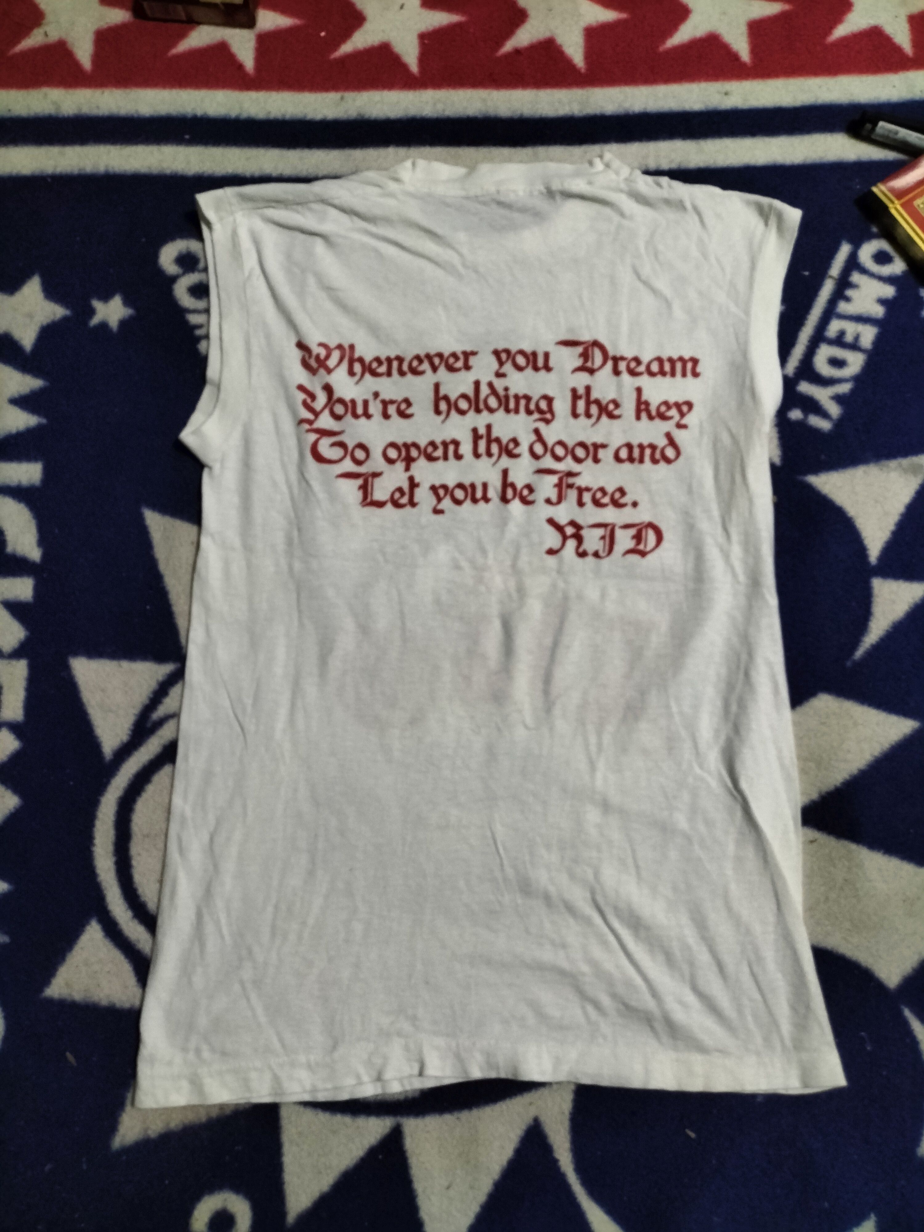 Band Tees Vintage 80s Dio Band tee metal fashion sleeveless Size US L / EU 52-54 / 3 - 4 Thumbnail