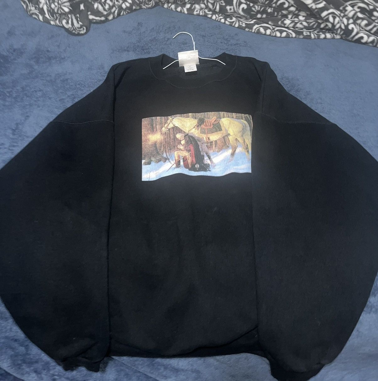 Hanes Vintage “Villager in Winter” Size US XL / EU 56 / 4 - 2 Thumbnail