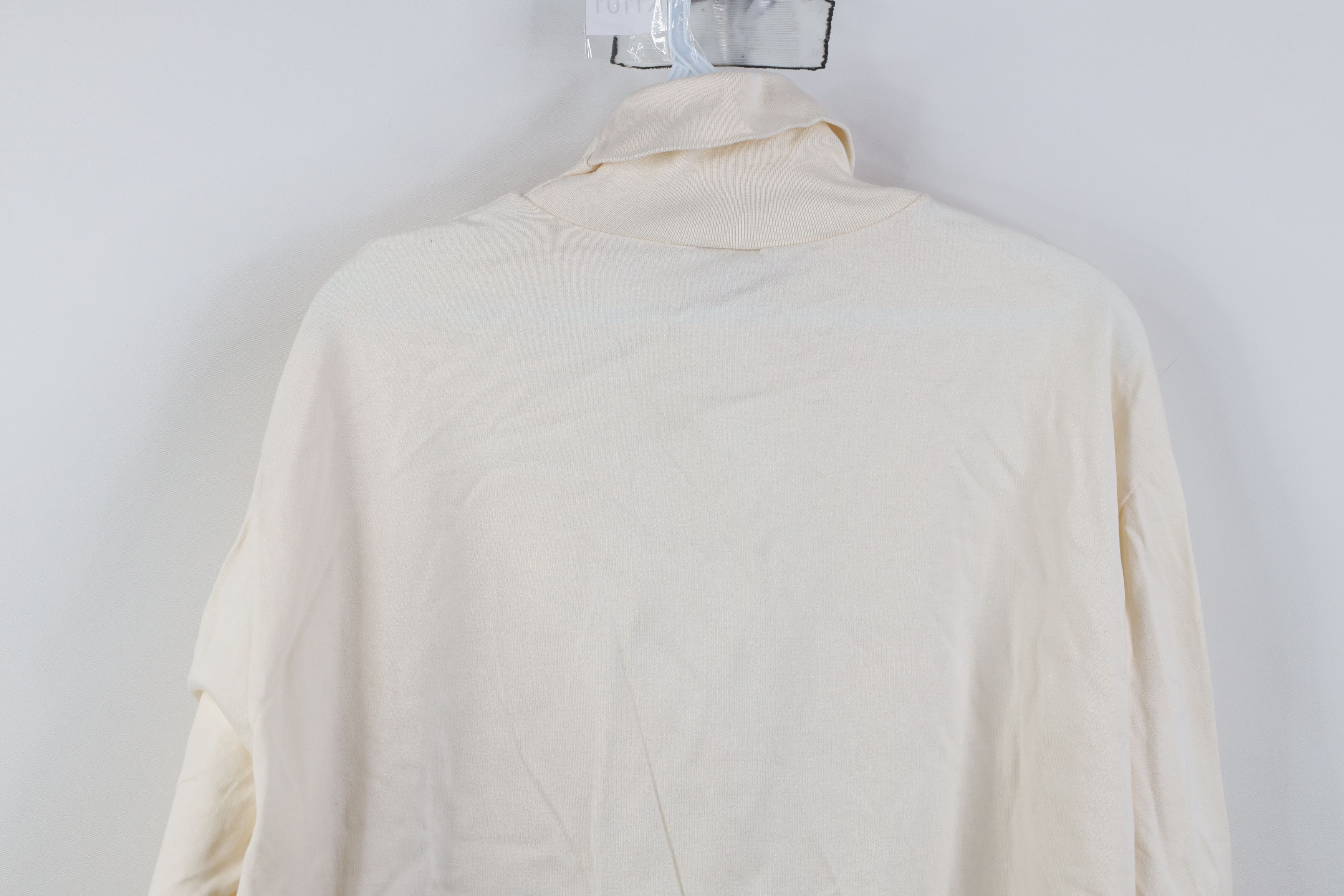 Vintage Vintage 90s Streetwear Long Sleeve Turtleneck T-Shirt USA Size US XL / EU 56 / 4 - 10 Thumbnail