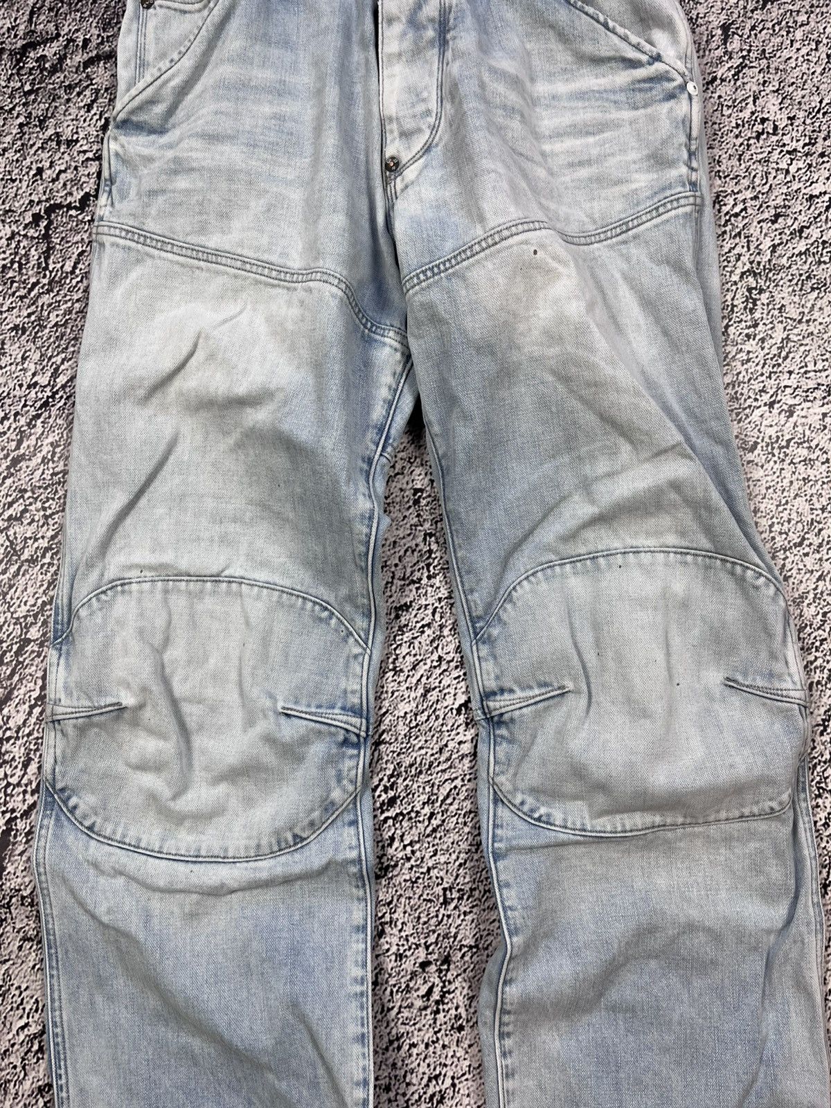 G-Star Vintage Y2K G Star double knee biker denim jeans size 32 Size US 32 / EU 48 - 3 Thumbnail