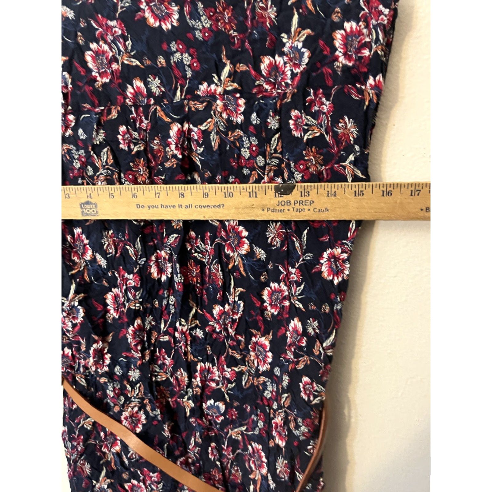 Tommy Hilfiger Tommy Hilfiger Floral Maxi Dress Sz Medium Multicolor Blue Belted Size M / US 6-8 / IT 42-44 - 3 Thumbnail