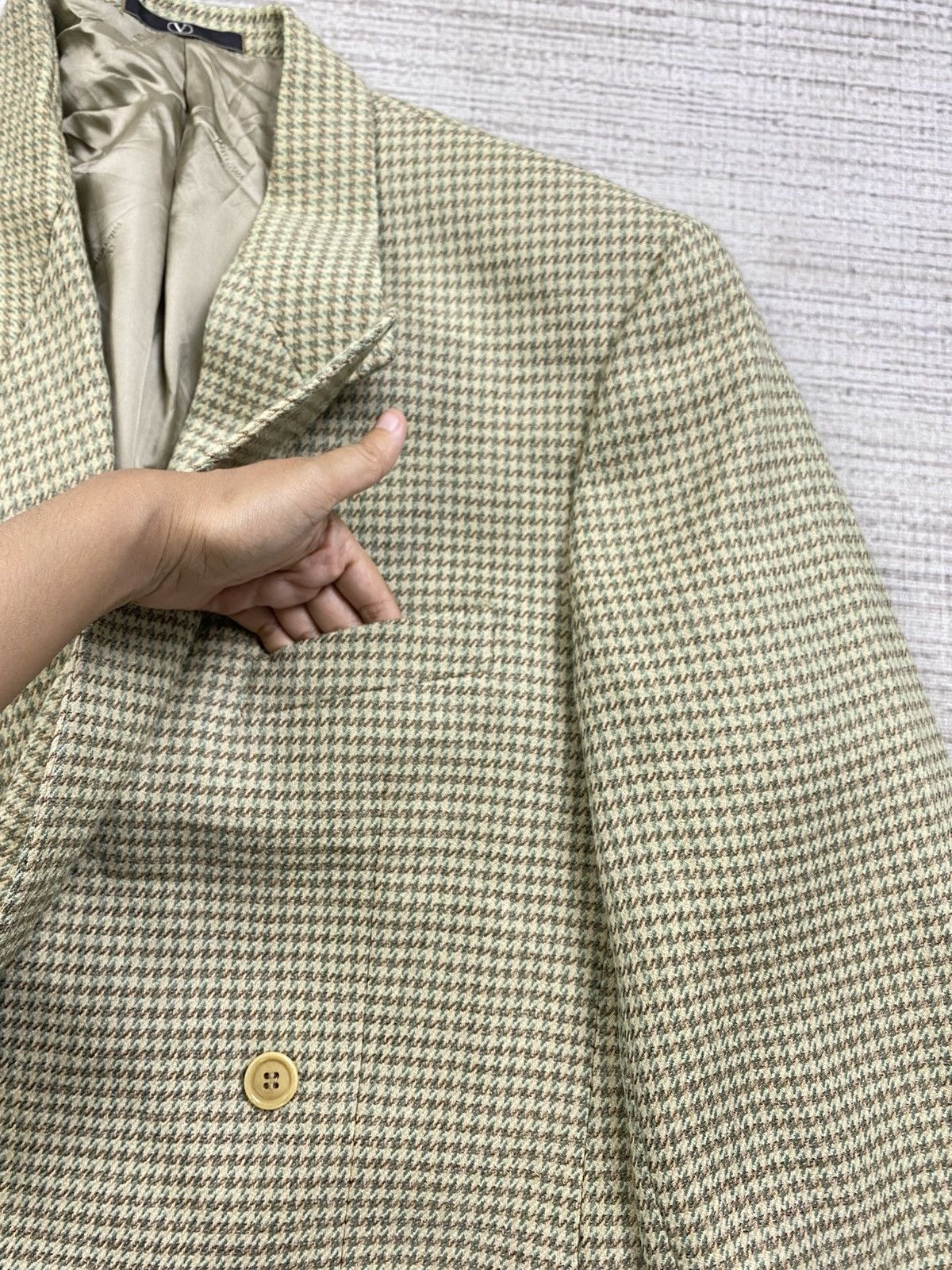 Designer × Valentino × Vintage Vintage Valentino Garavani Double Breasted Blazer Jacket Size US M / EU 48-50 / 2 - 8 Thumbnail