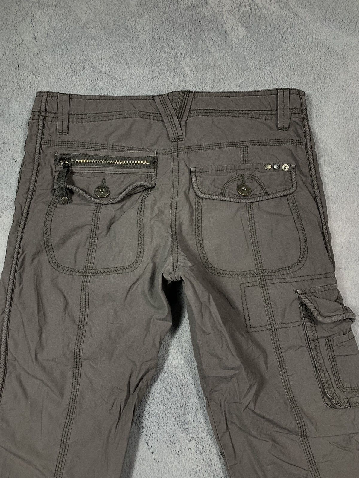 Vintage Vintage 90s Breeches cargo 3/4 shorts streetwear size 30 Size 30" / US 8 / IT 44 - 6 Thumbnail