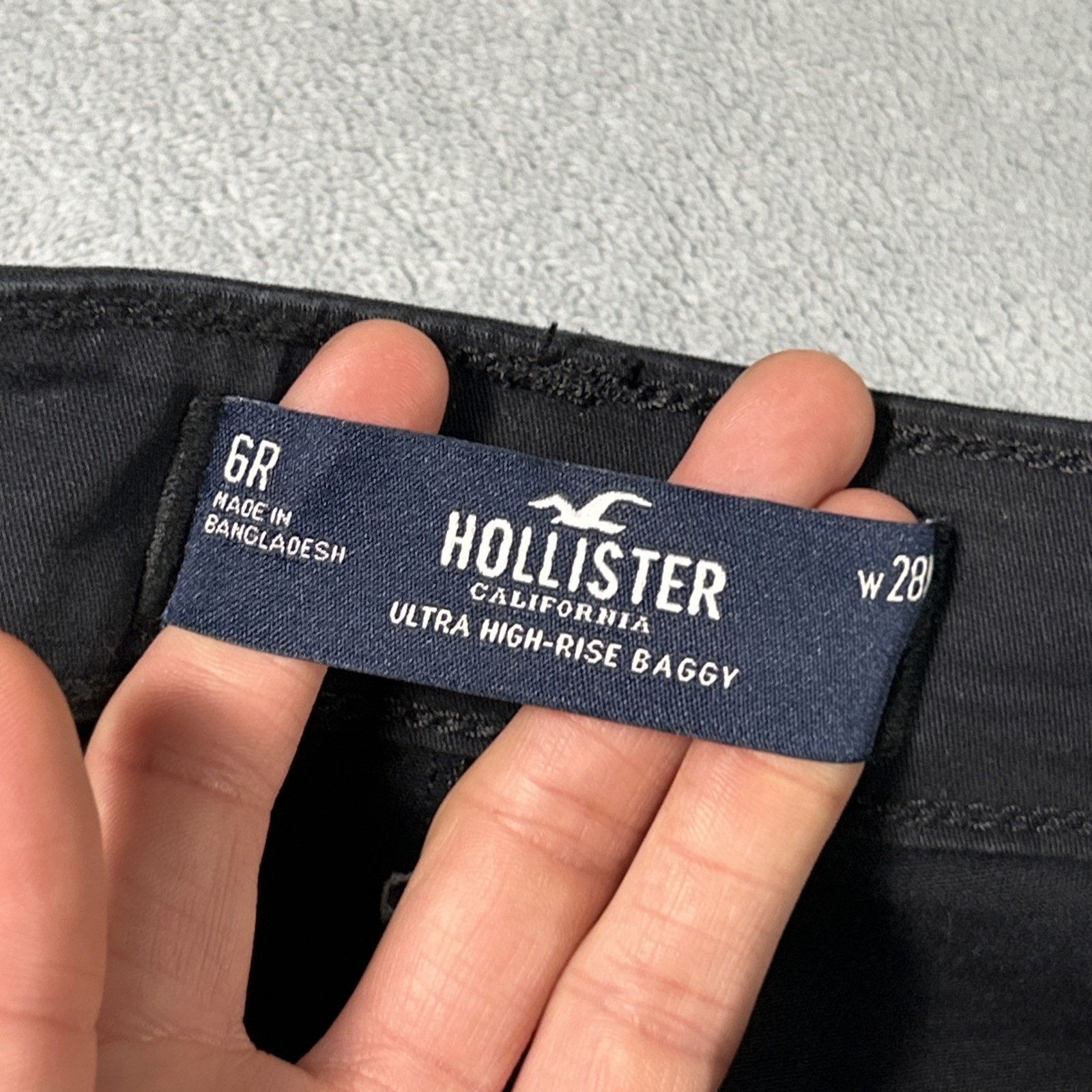 Hollister Beyond Baggy Cargo Pants 6 29x31 Hamilton Wide Loose Surplus Size 28" / US 6 / IT 42 - 3 Thumbnail