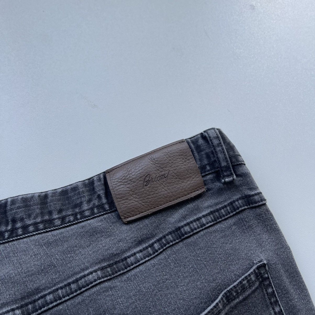 Brioni Brioni Stelvio HandMade Tailored Denim Jeans Grey Size US 36 / EU 52 - 6 Thumbnail