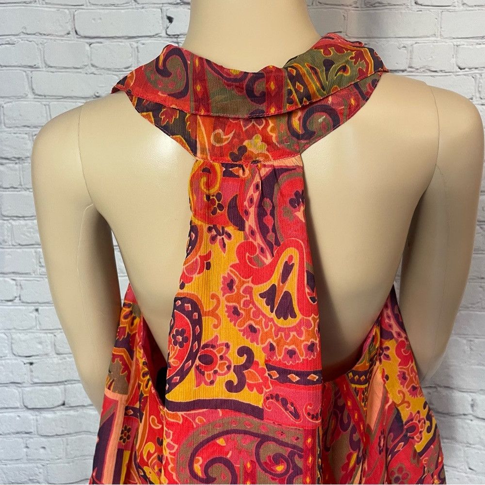 Free People NWT New Free People Strawberry Tank in Meadow Combo Size L Size L / US 10 / IT 46 - 8 Thumbnail