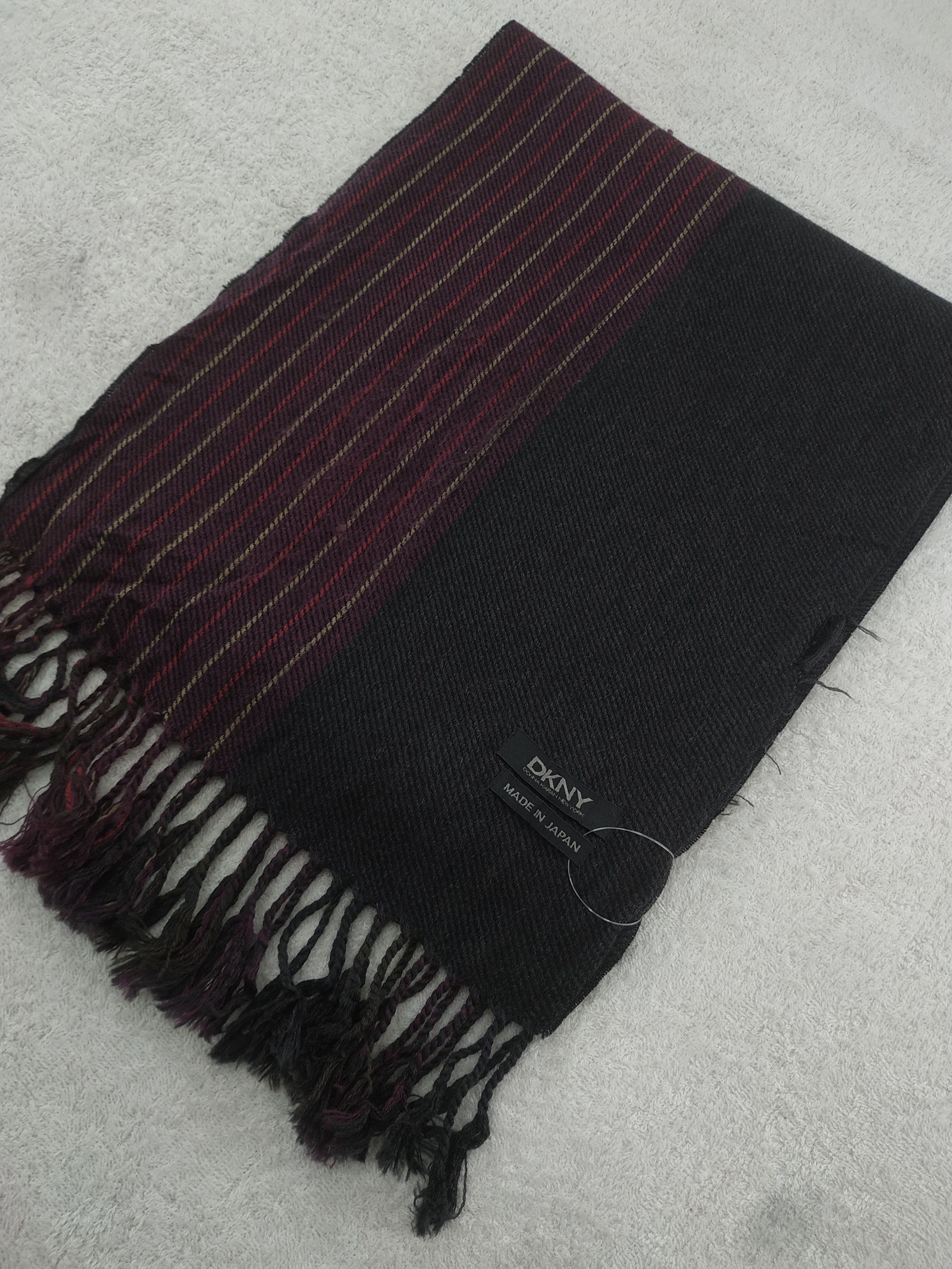 DKNY × Vintage DKNY Scarf / Muffler / Neckwear - WW893 Size ONE SIZE - 3 Thumbnail