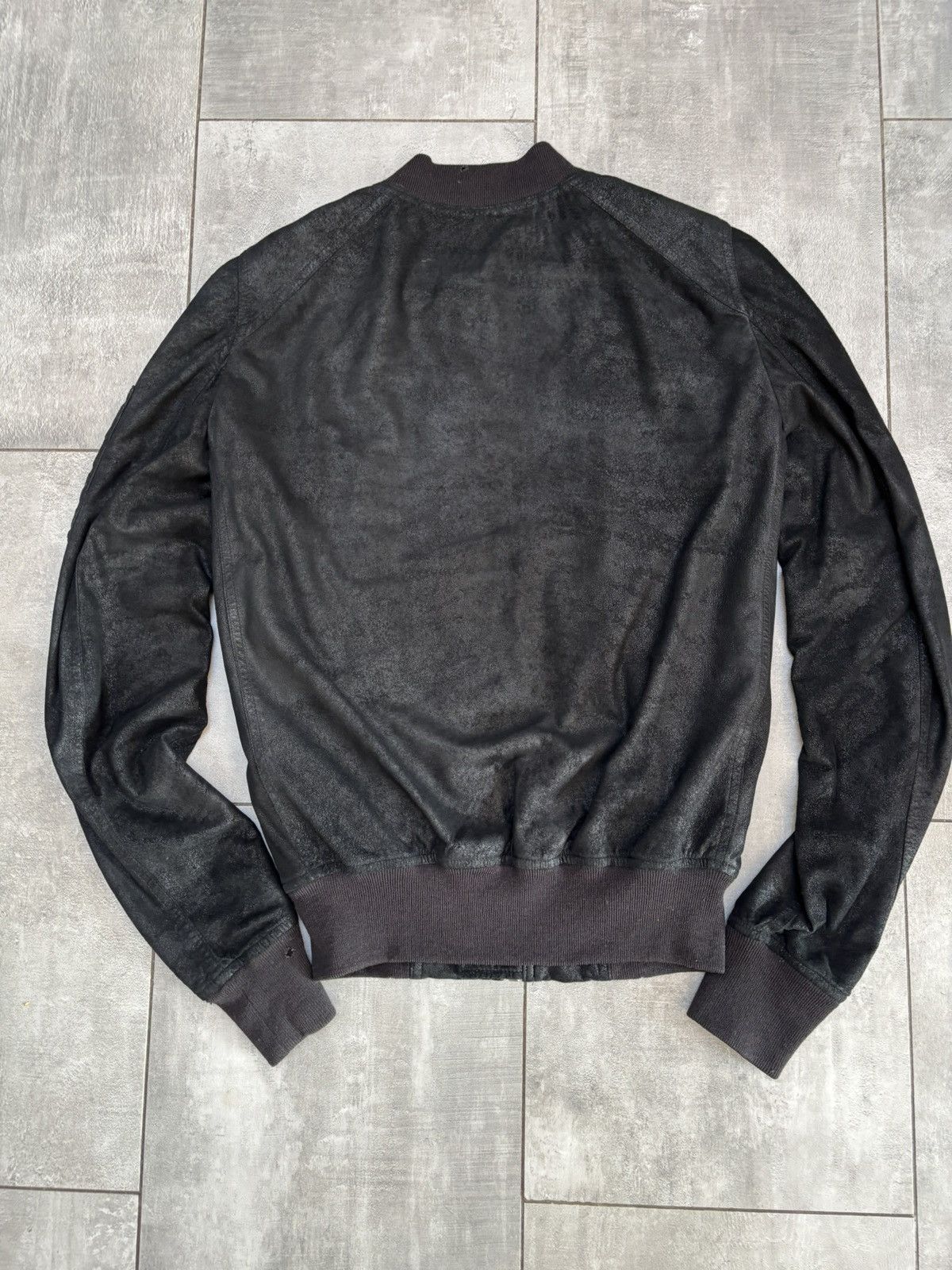 Rick Owens Rick Owens SS16 Blistered Lamb Leather Bomber Size US S / EU 44-46 / 1 - 3 Thumbnail