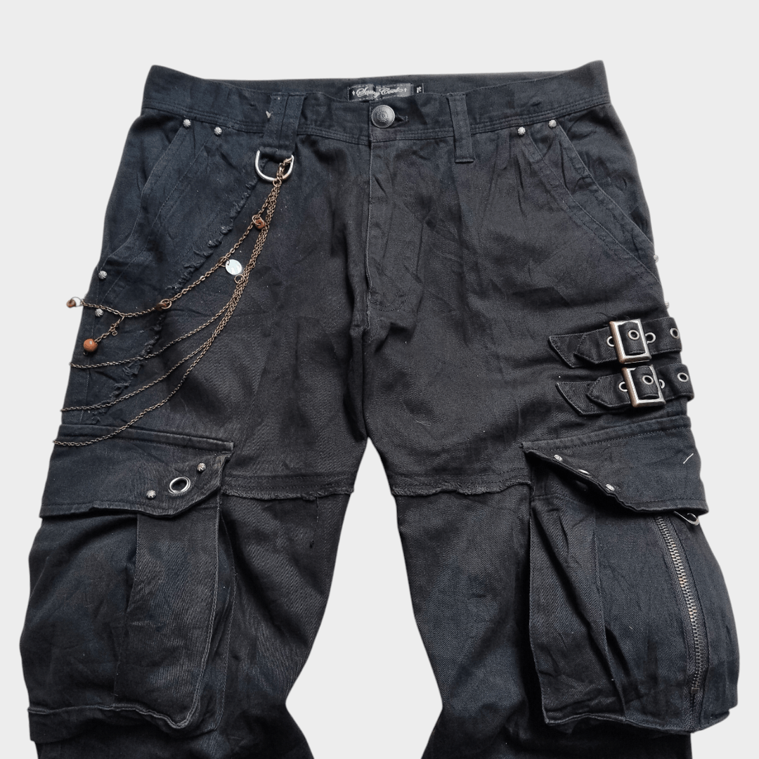 14th Addiction × If Six Was Nine × Le Grande Bleu (L.G.B.) Saucy cool strap cargo pant Size US 30 / EU 46 - 2 Thumbnail