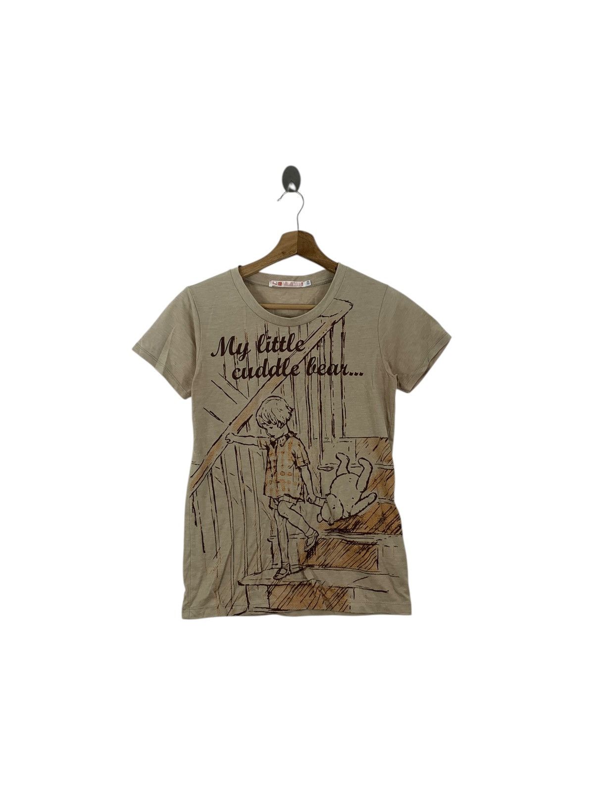 Uniqlo UNIQLO x DISNEY My Little Cuddle Bear Cartoon Tee Shirt Size M / US 6-8 / IT 42-44 - 1 Thumbnail