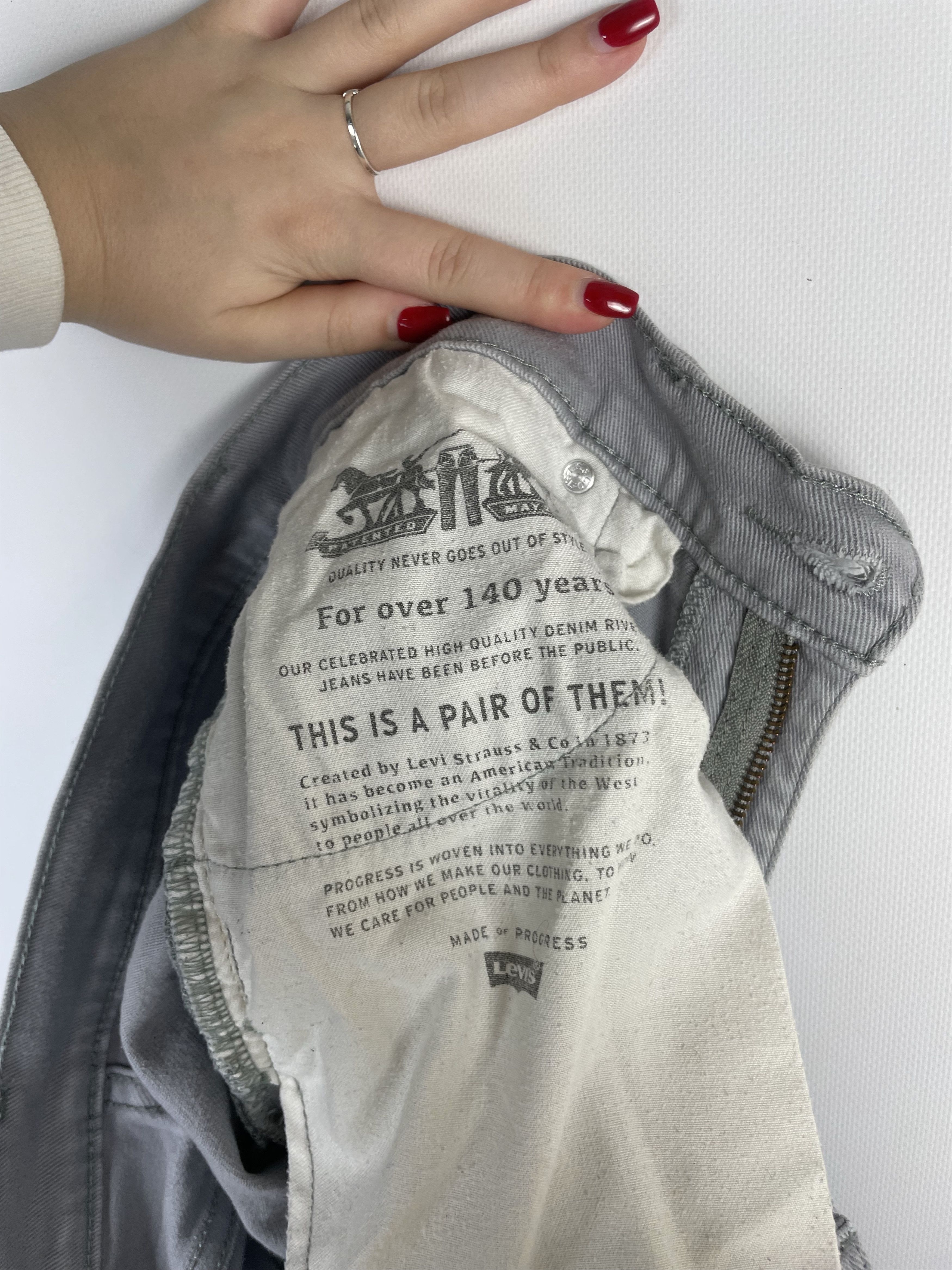Levi's Vintage 90s Levi's Pants Denim Jeans Size US 32 / EU 48 - 11 Thumbnail