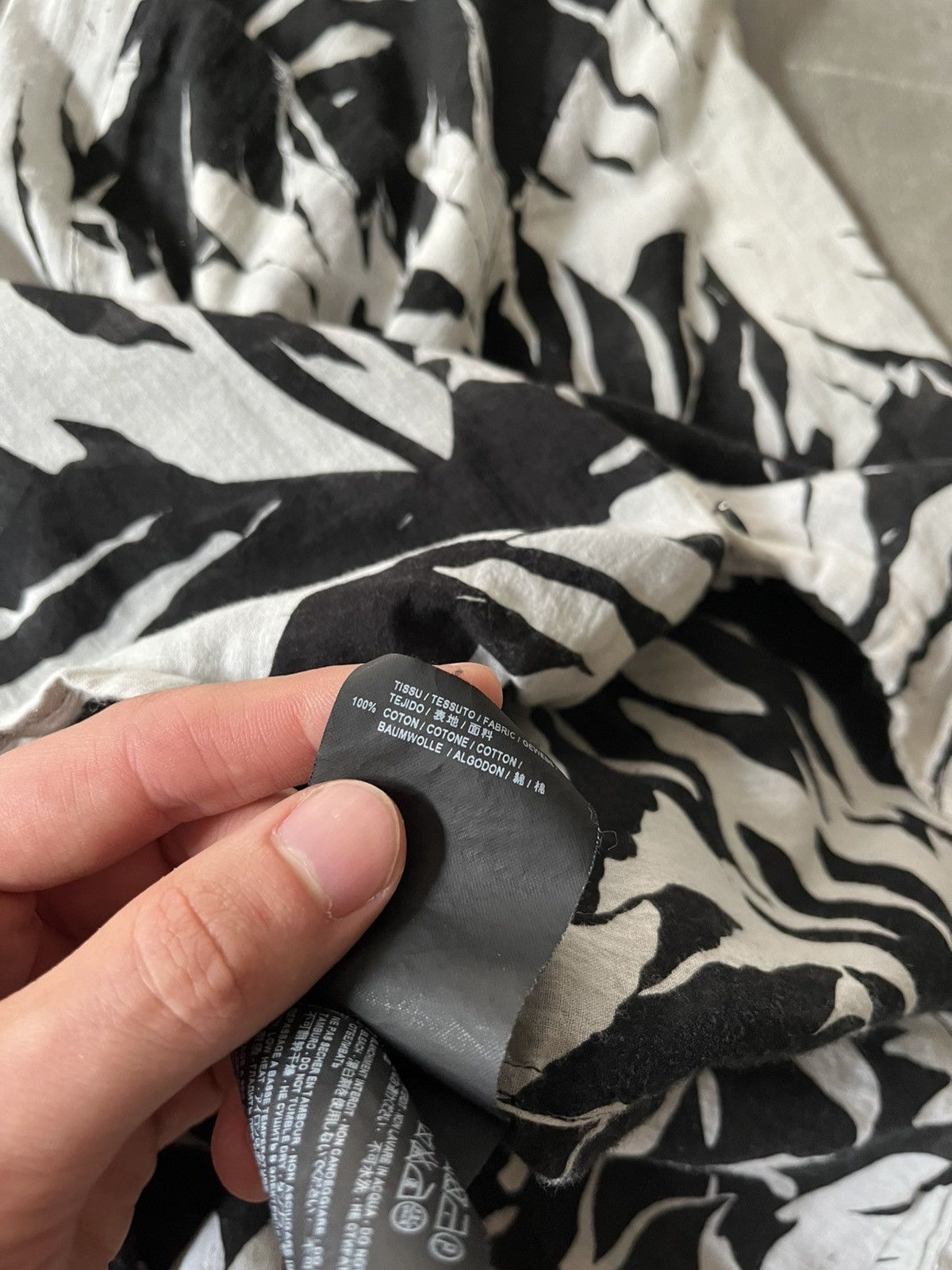 Saint Laurent Paris Saint Laurent hawaiian coconut tree short sleeve S/S 16 Size US M / EU 48-50 / 2 - 12 Thumbnail