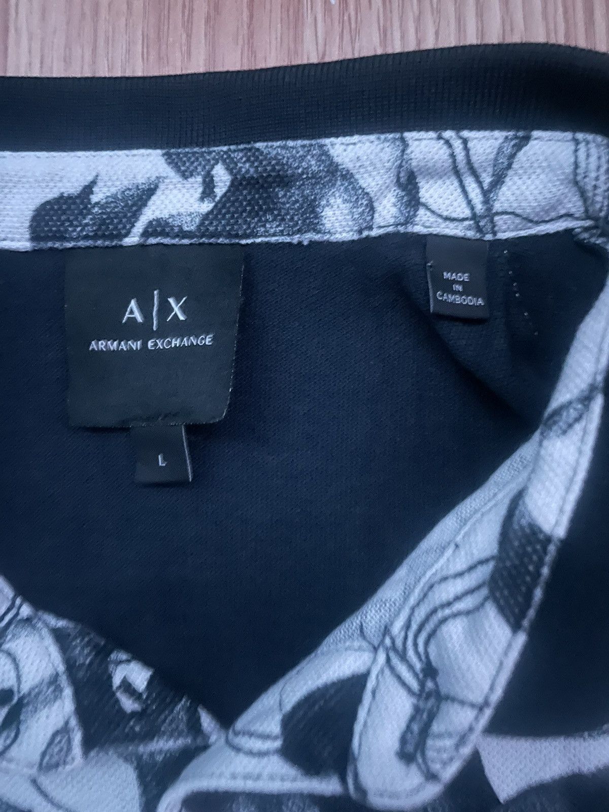 Armani Exchange × Giorgio Armani Giorgio Armani “Armani Exchange” button up polo tee Size US L / EU 52-54 / 3 - 2 Thumbnail