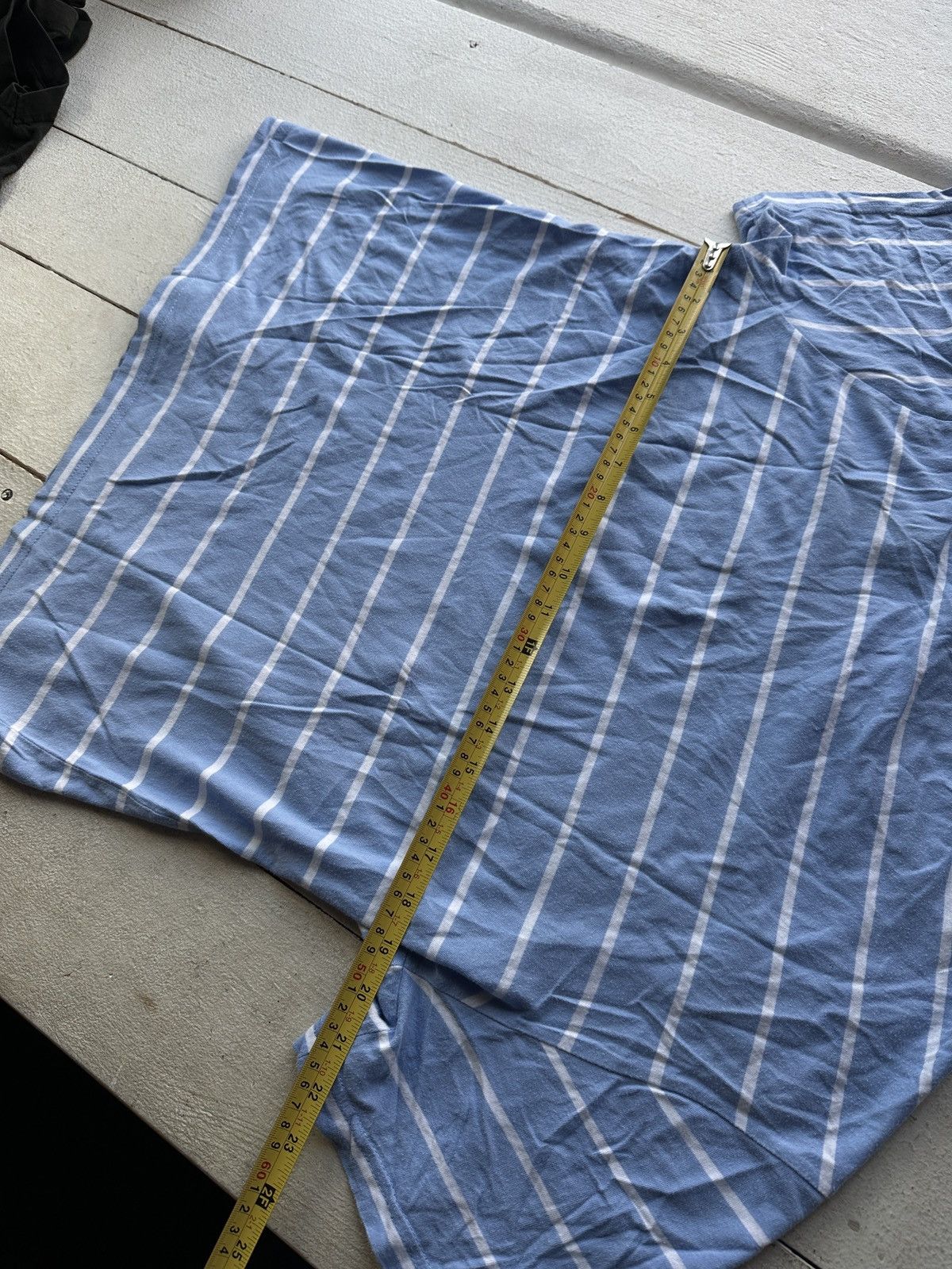 Polo Ralph Lauren 🚨VNTG RALPH LAUREN BLUW STRIPED MEN TEE WITH BIG PONY LOGO Size US S / EU 44-46 / 1 - 15 Thumbnail