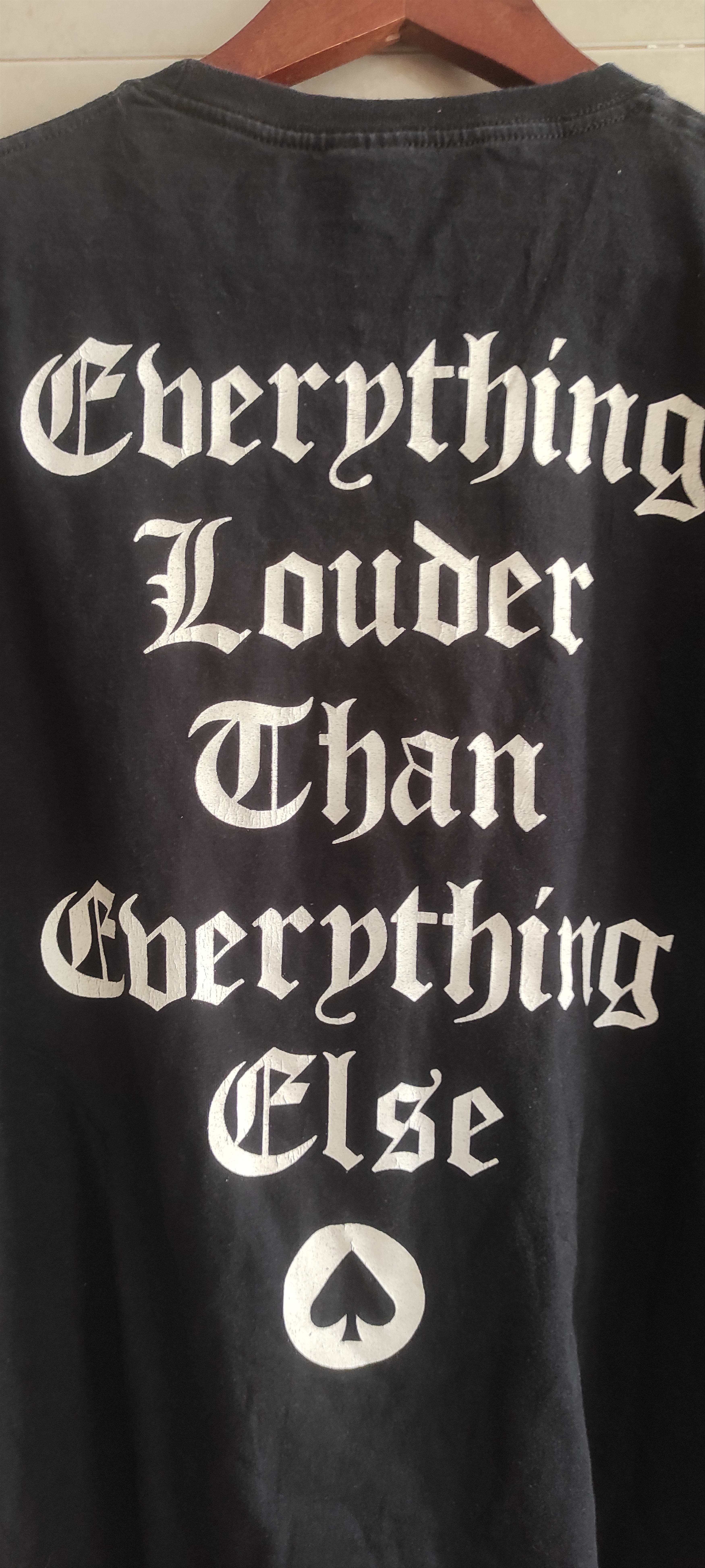 Band Tees × Fruit Of The Loom × Vintage VTG Motorhead Everything Louder Than Everything ElseT-Shirt Size US L / EU 52-54 / 3 - 8 Thumbnail